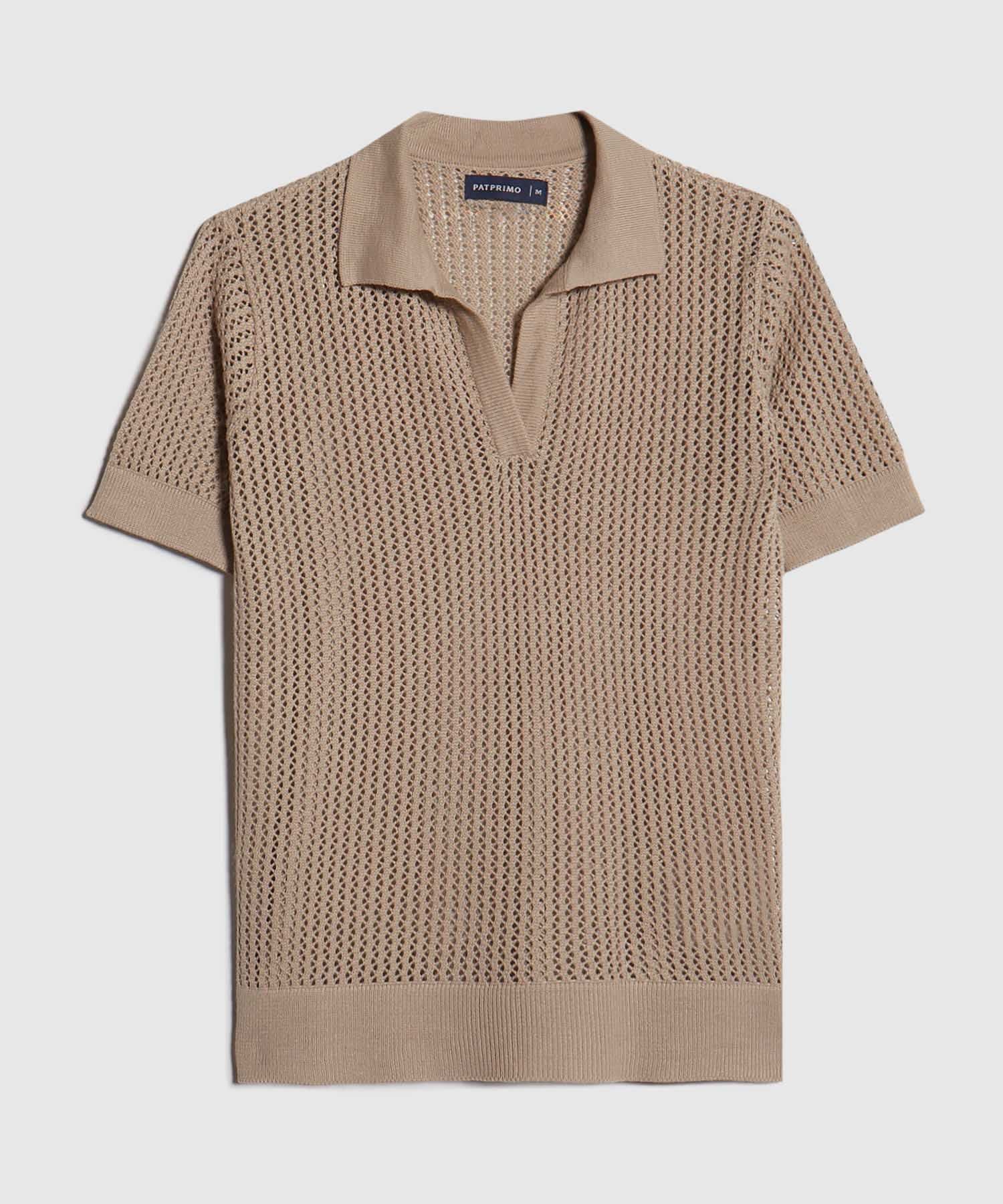 Polo Jacaranda Edición Lino café para mujer, vista 5