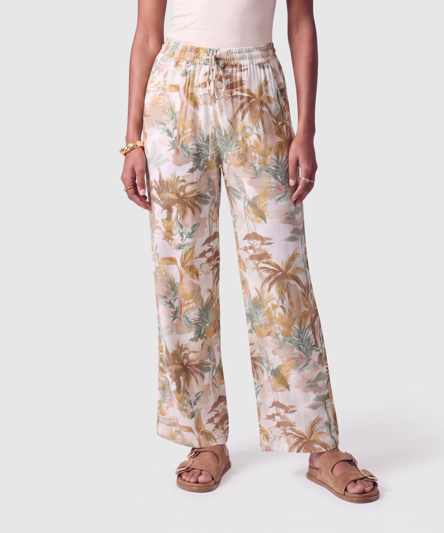 Pantalón Lumbre Ligero verde oliva para mujer, vista principal