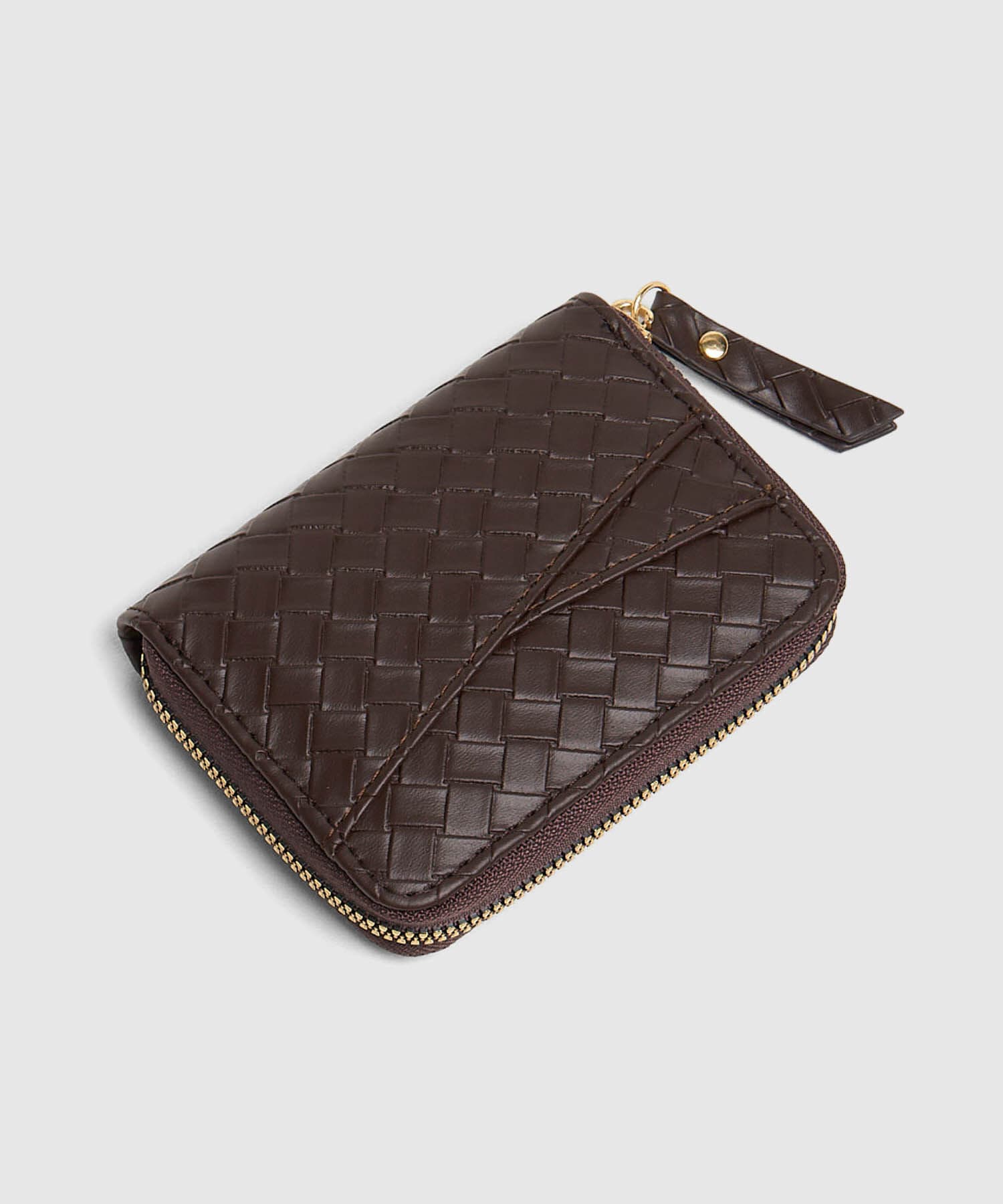 Billetera Isadora Relajado café para mujer, vista 3
