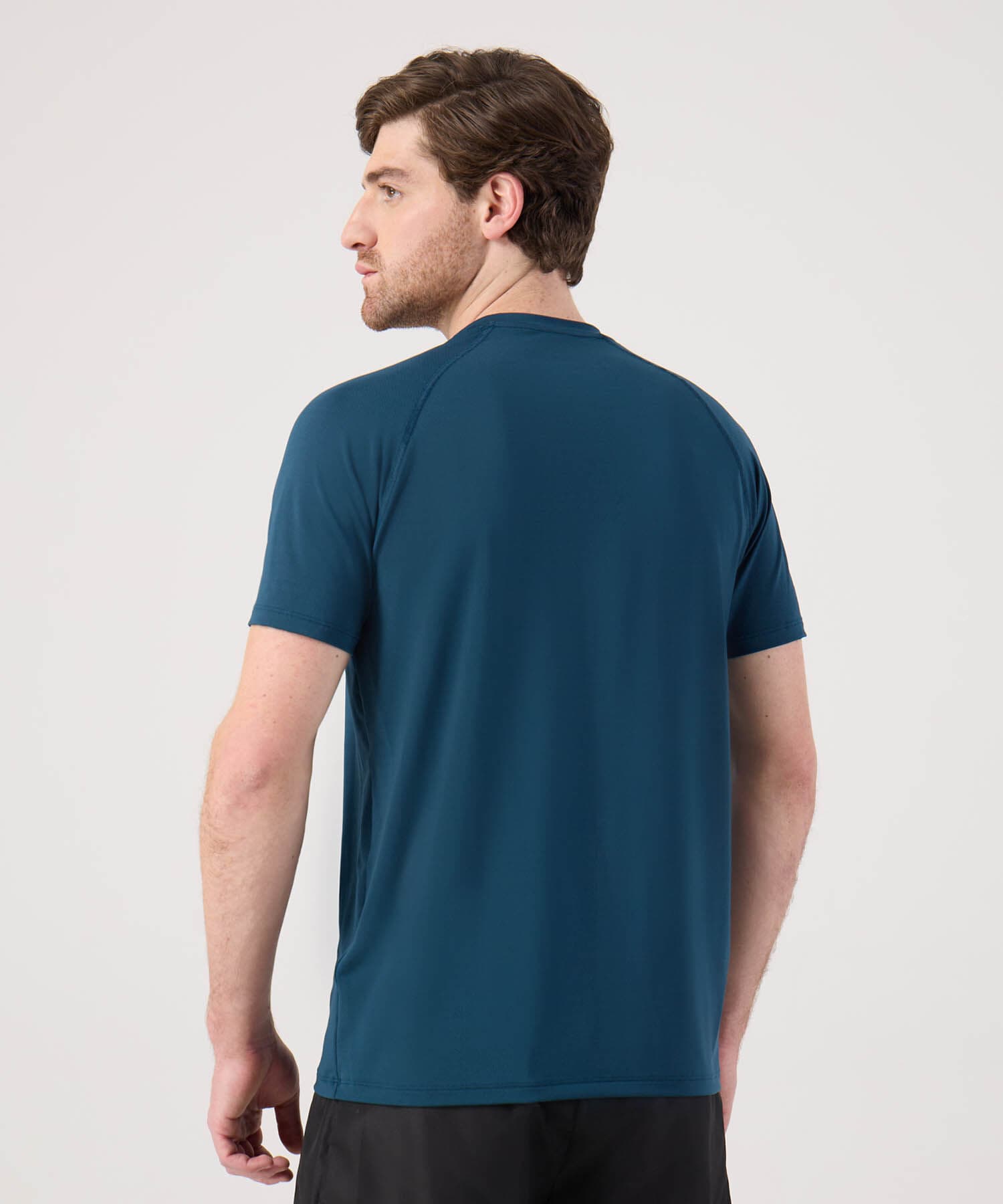 Camiseta Sabana de Ciudad azul marino para hombre, vista 4