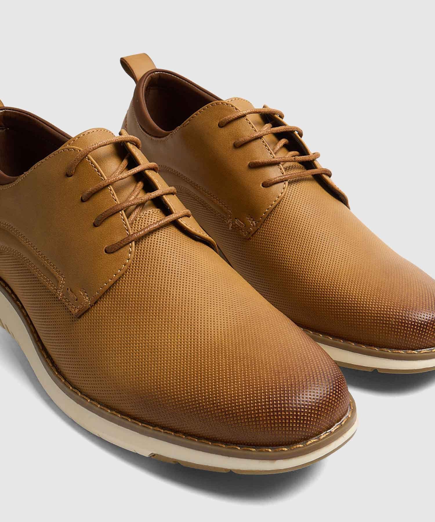 Zapatos Isadora Suave café para hombre, vista 3