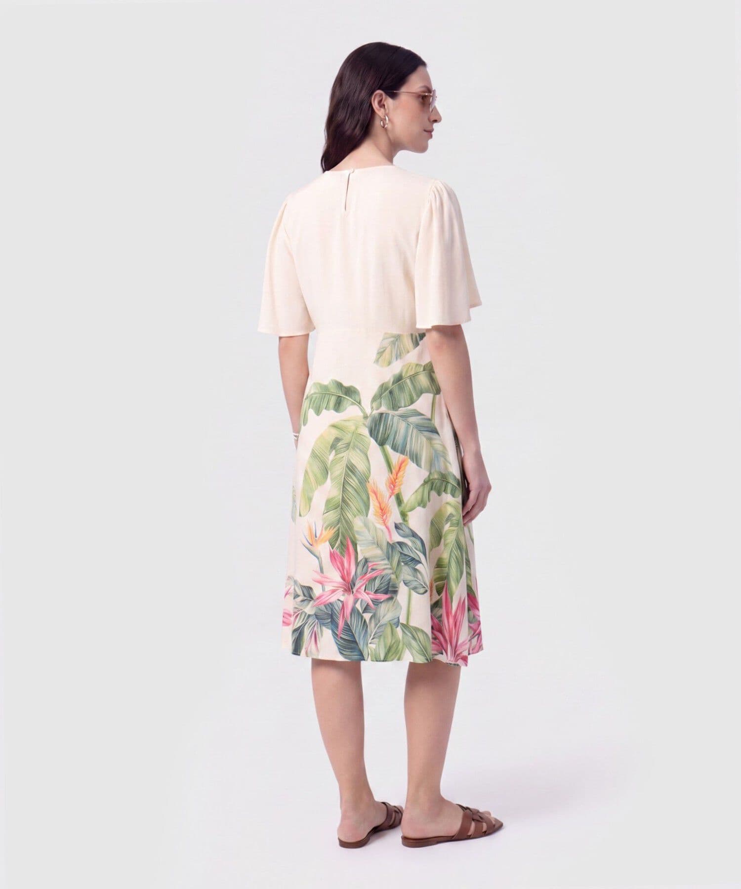 Vestido Cauce Edición Índigo gris humo para mujer, vista 3