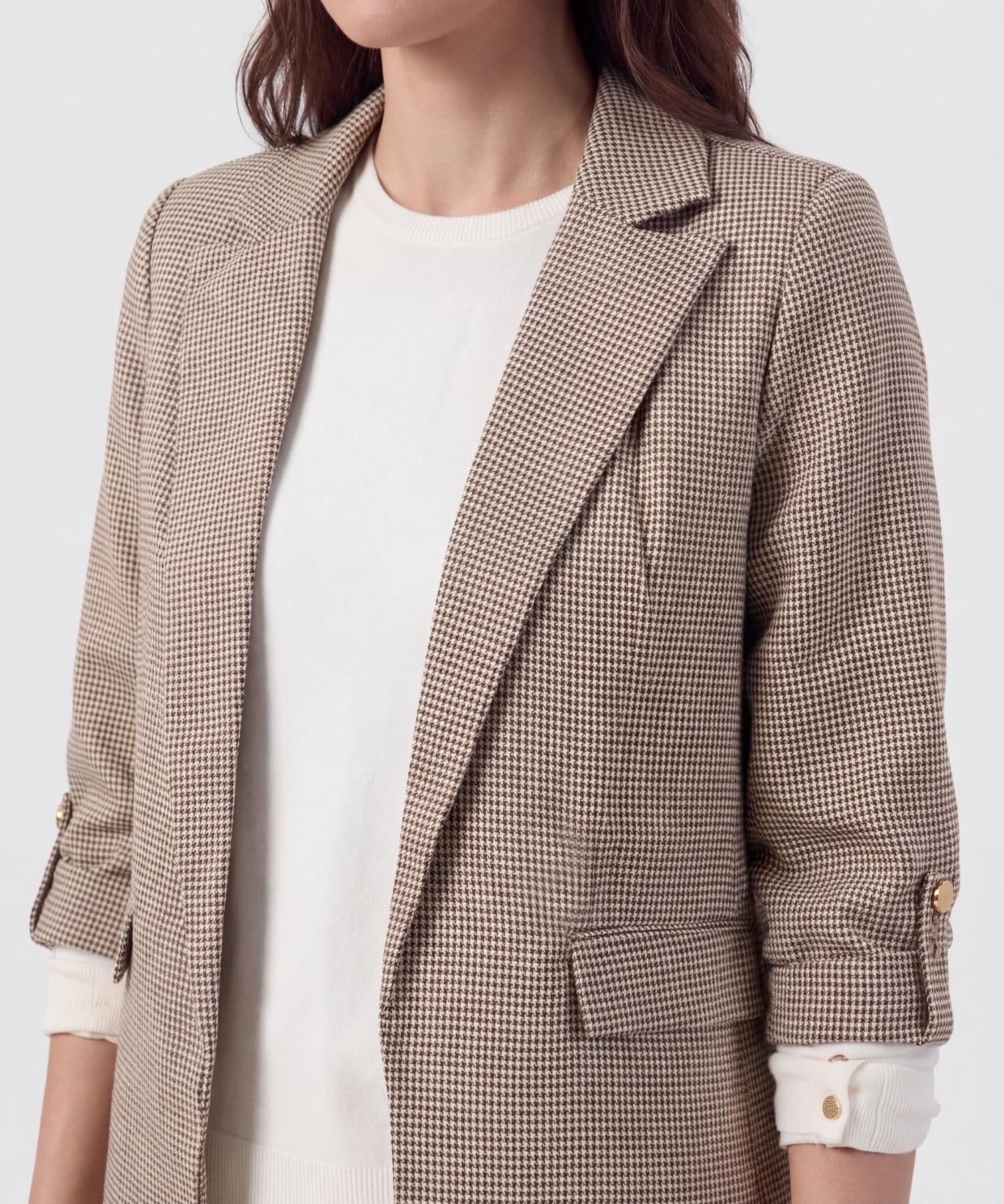 Chaqueta Granada Sastre café para mujer, vista 3