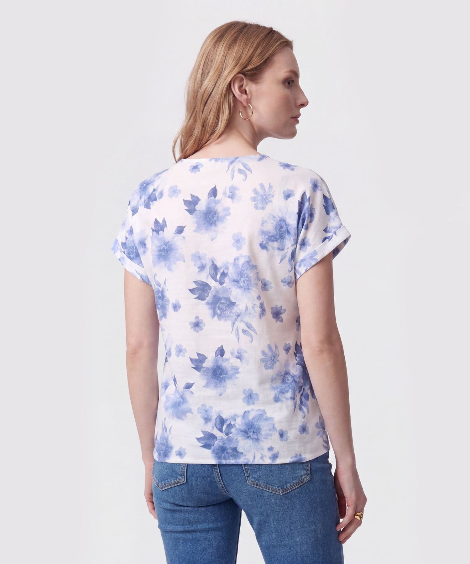 Blusa Elisa de Ciudad blanco para mujer, vista 4