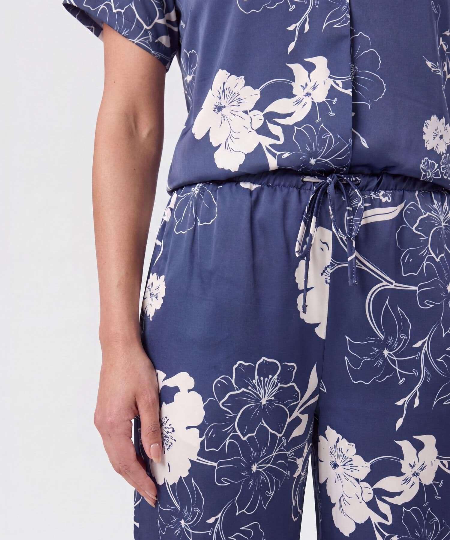 Pantalón Elisa Esencial azul marino para mujer, vista 3