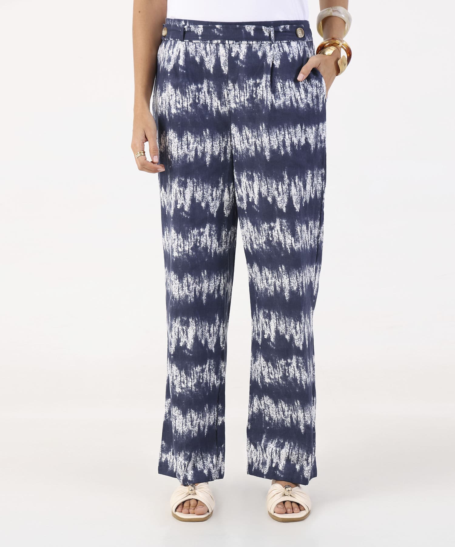Pantalón Isadora de Ciudad azul marino para mujer, vista principal