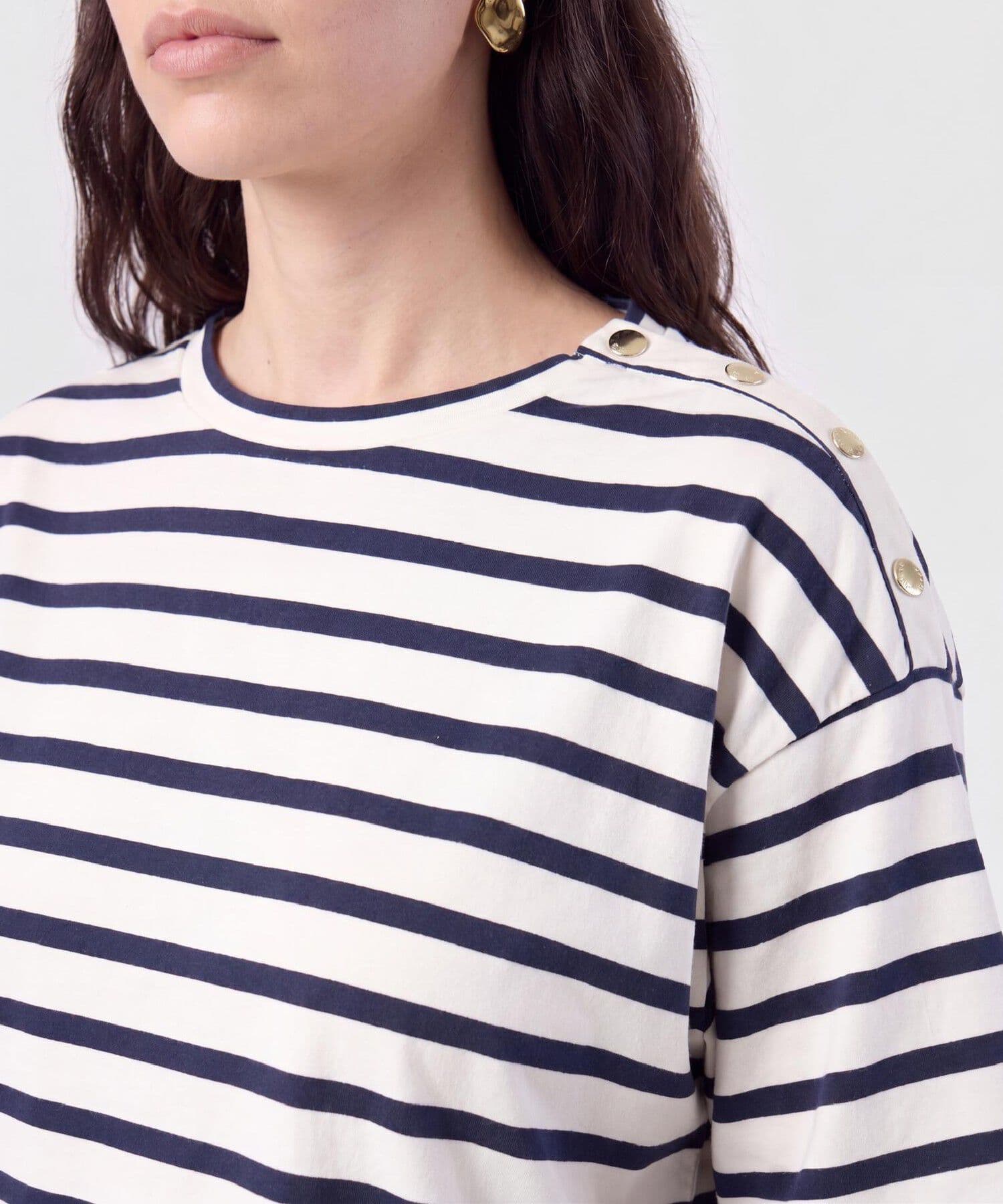 Camiseta Serena Esencial blanco para mujer, vista 3
