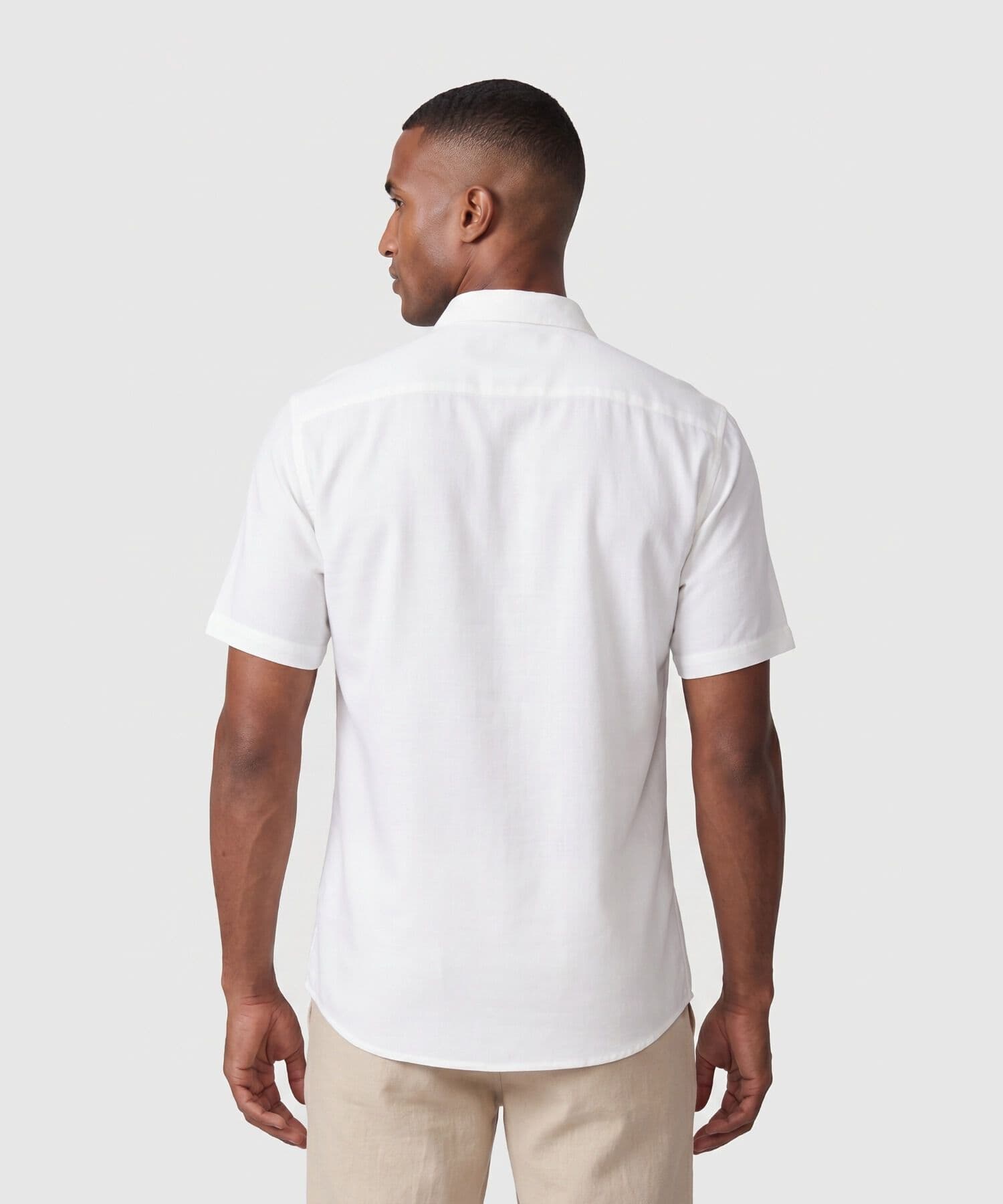 Camisa Candelaria de Noche blanco para hombre, vista 4