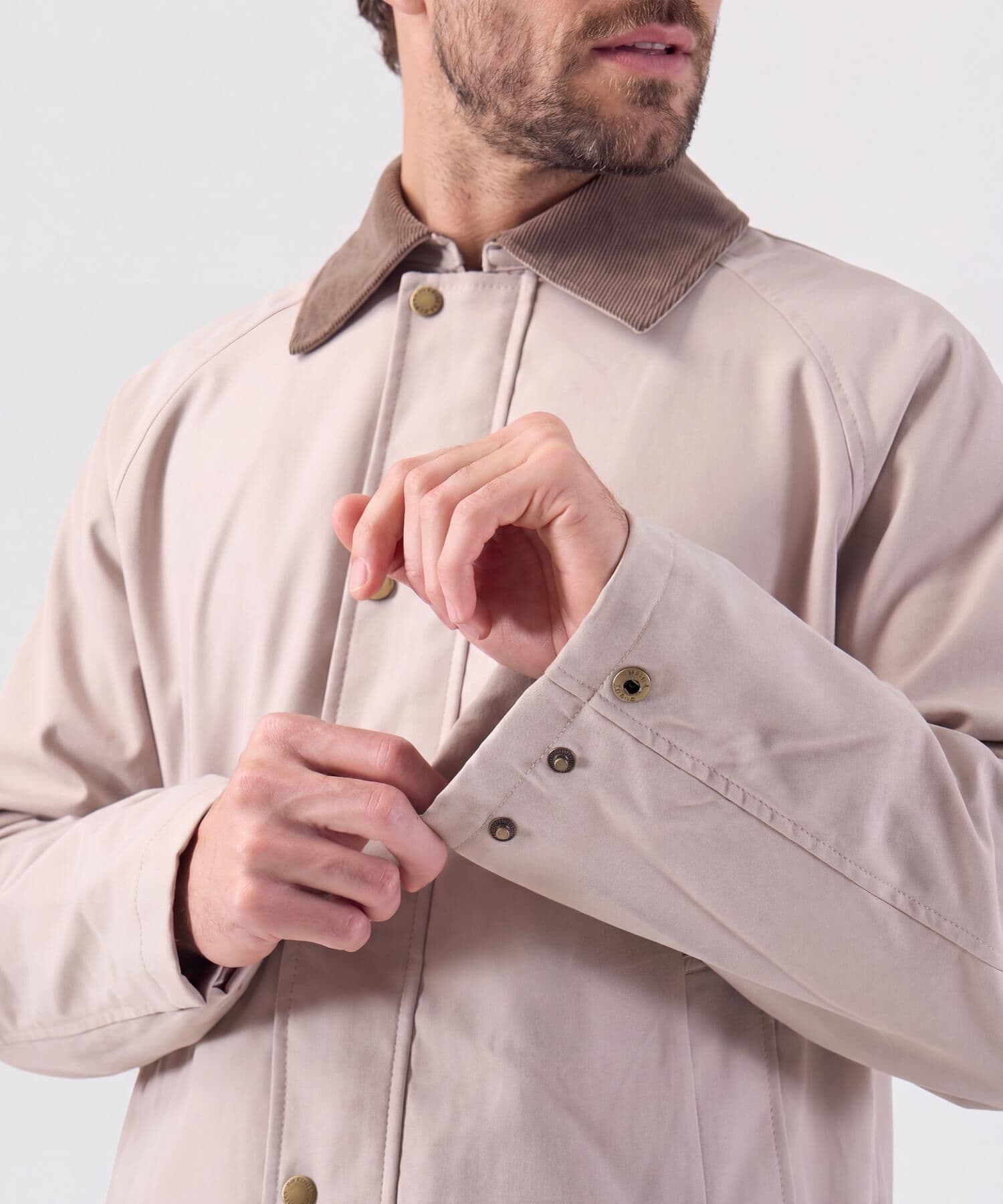 Chaqueta Valle de Noche café para hombre, vista 3