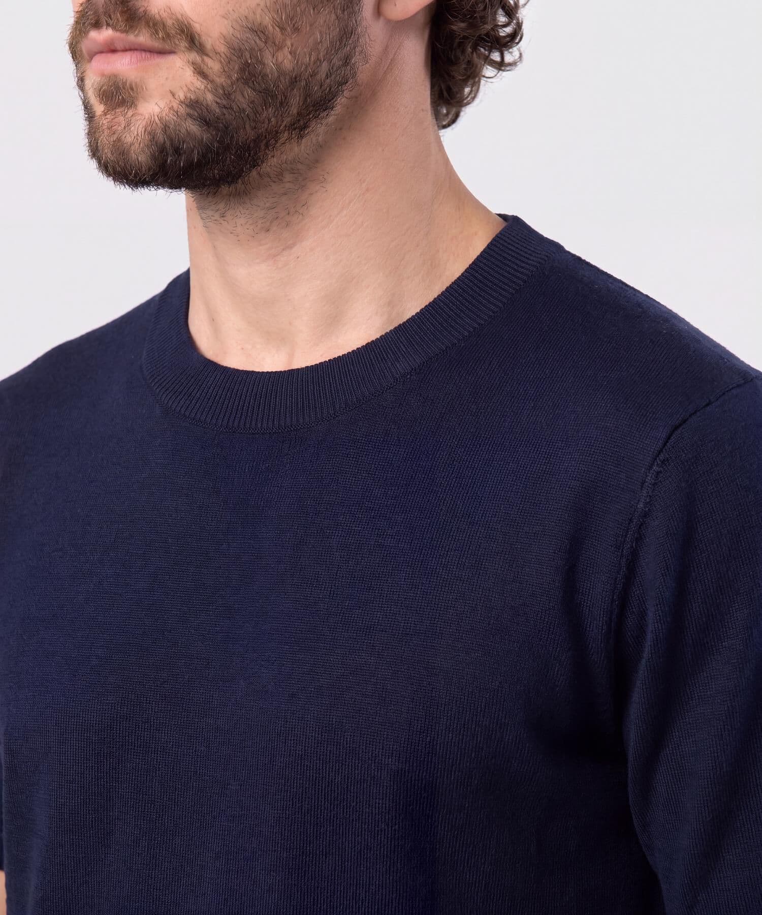 Camiseta Valentina de Día azul marino para hombre, vista 3
