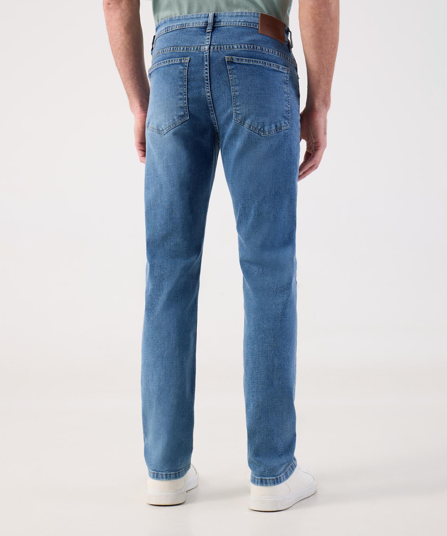 Jean Horizonte Natural azul marino para hombre, vista 4