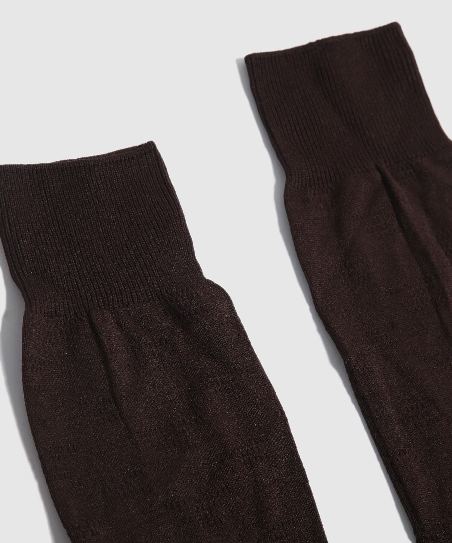 Medias Emilia Texturizado café para hombre, vista 2