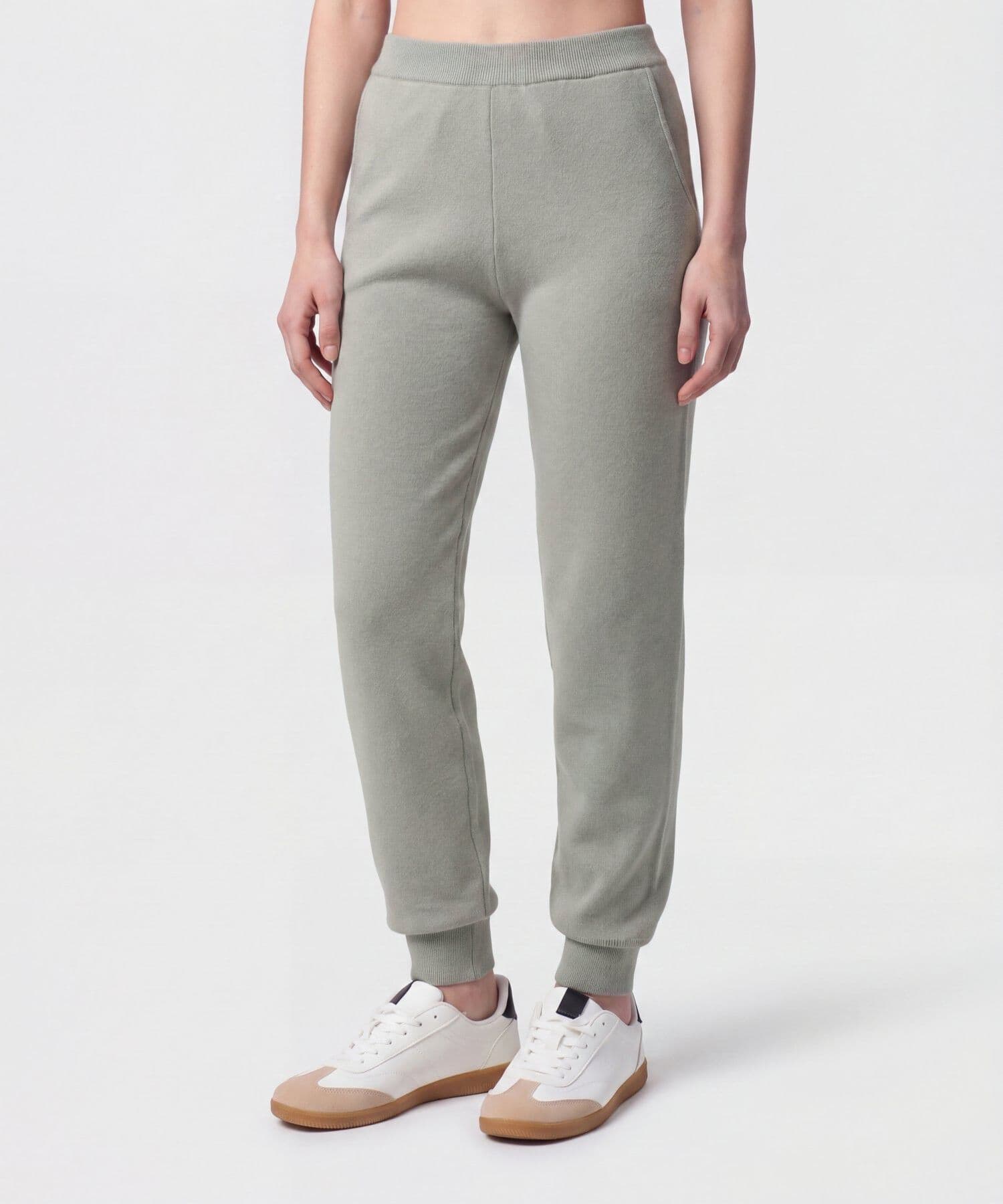 Pantalón Cobalto de Noche verde oliva para mujer, vista principal