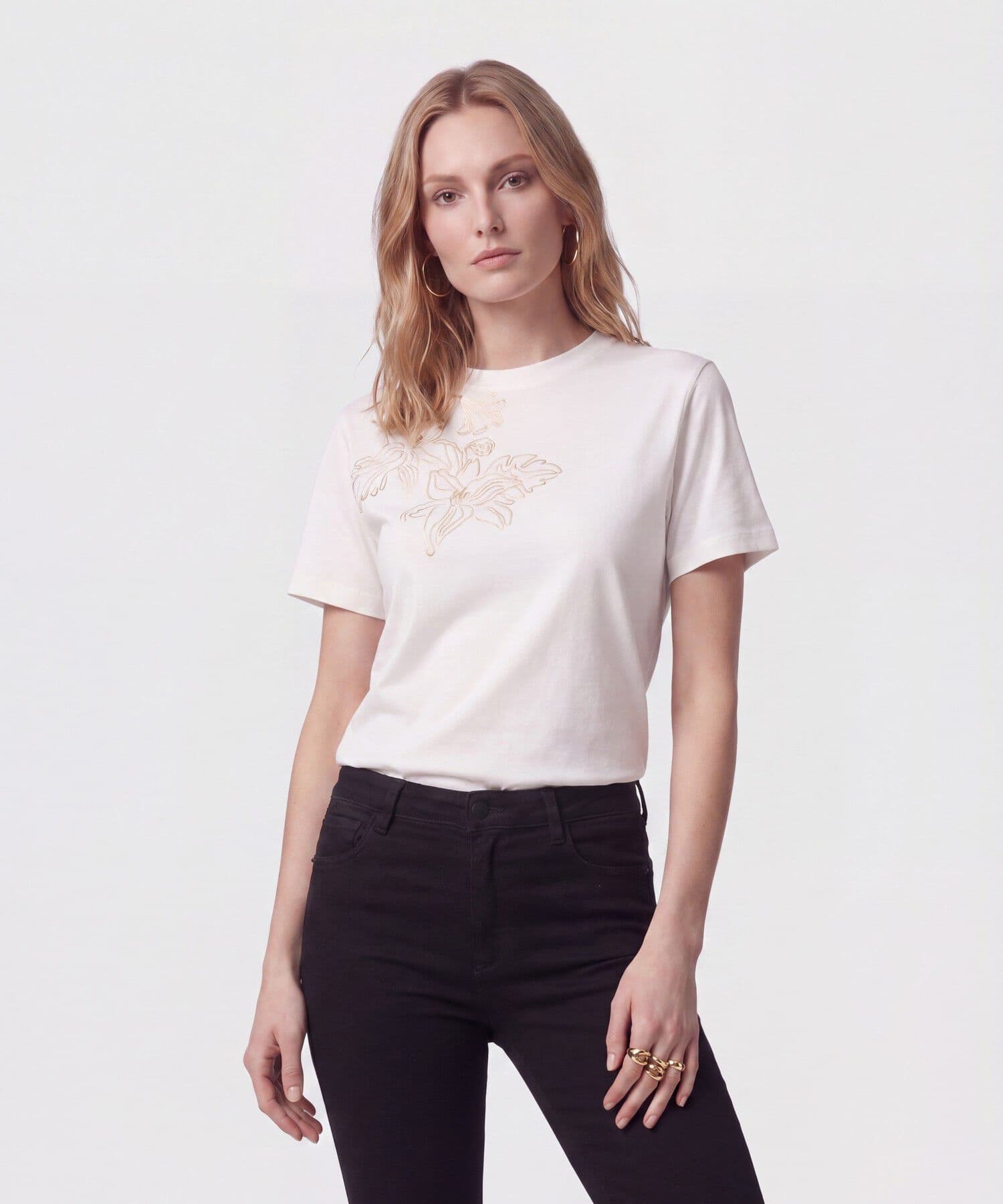Camiseta Dorada Ligero azul índigo para mujer, vista principal