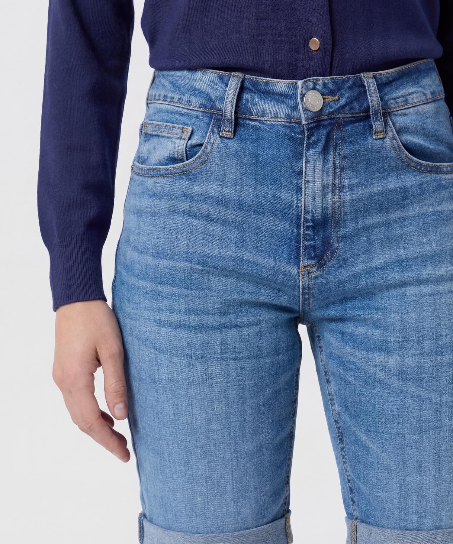 Bermuda Isadora Contemporáneo azul marino para mujer, vista 3