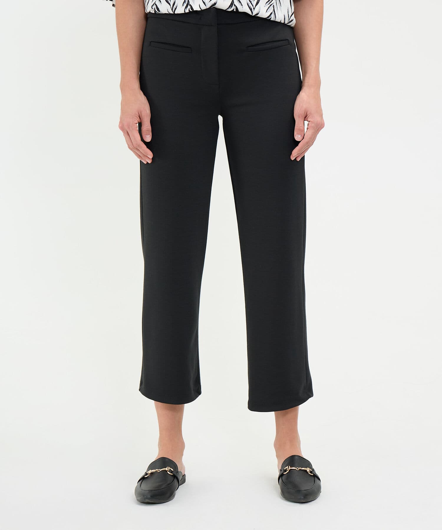 Camiseta Violeta de Viaje negro para mujer, vista principal