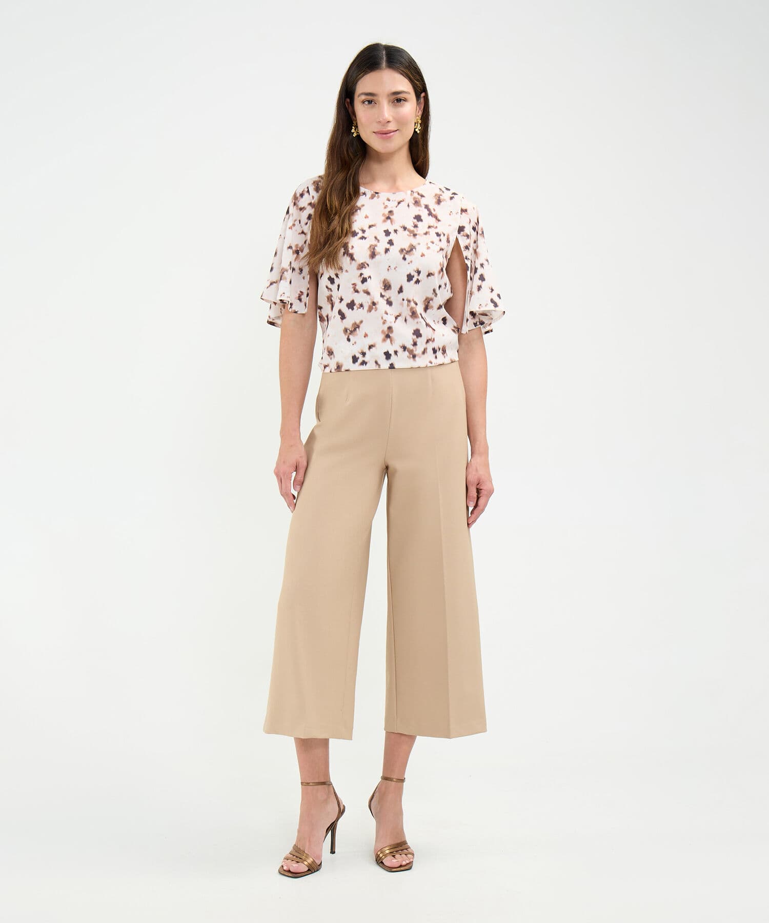 Pantalón Granada Natural arena para mujer, vista 2