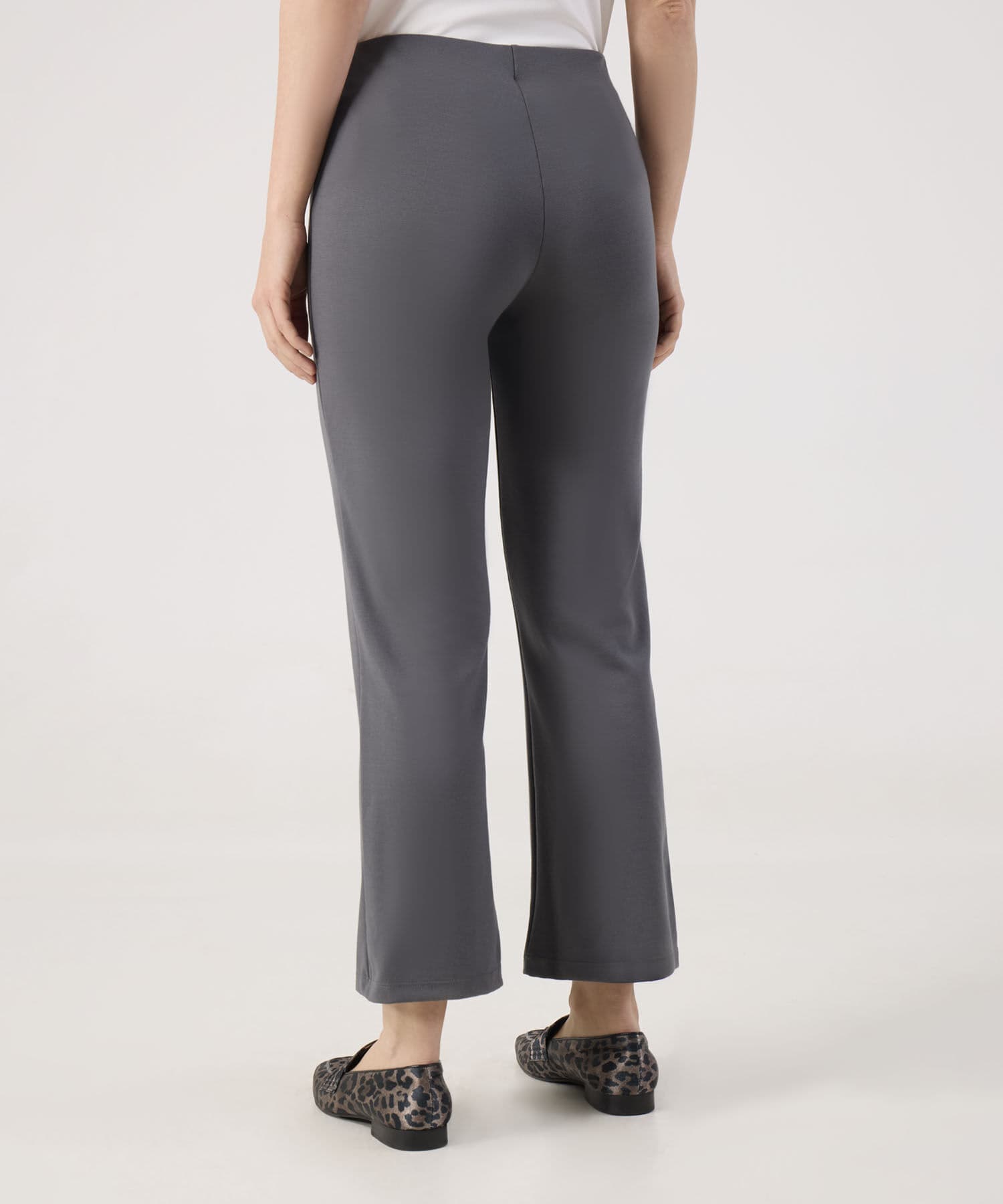 Camiseta Flora Ligero gris humo para mujer, vista 3