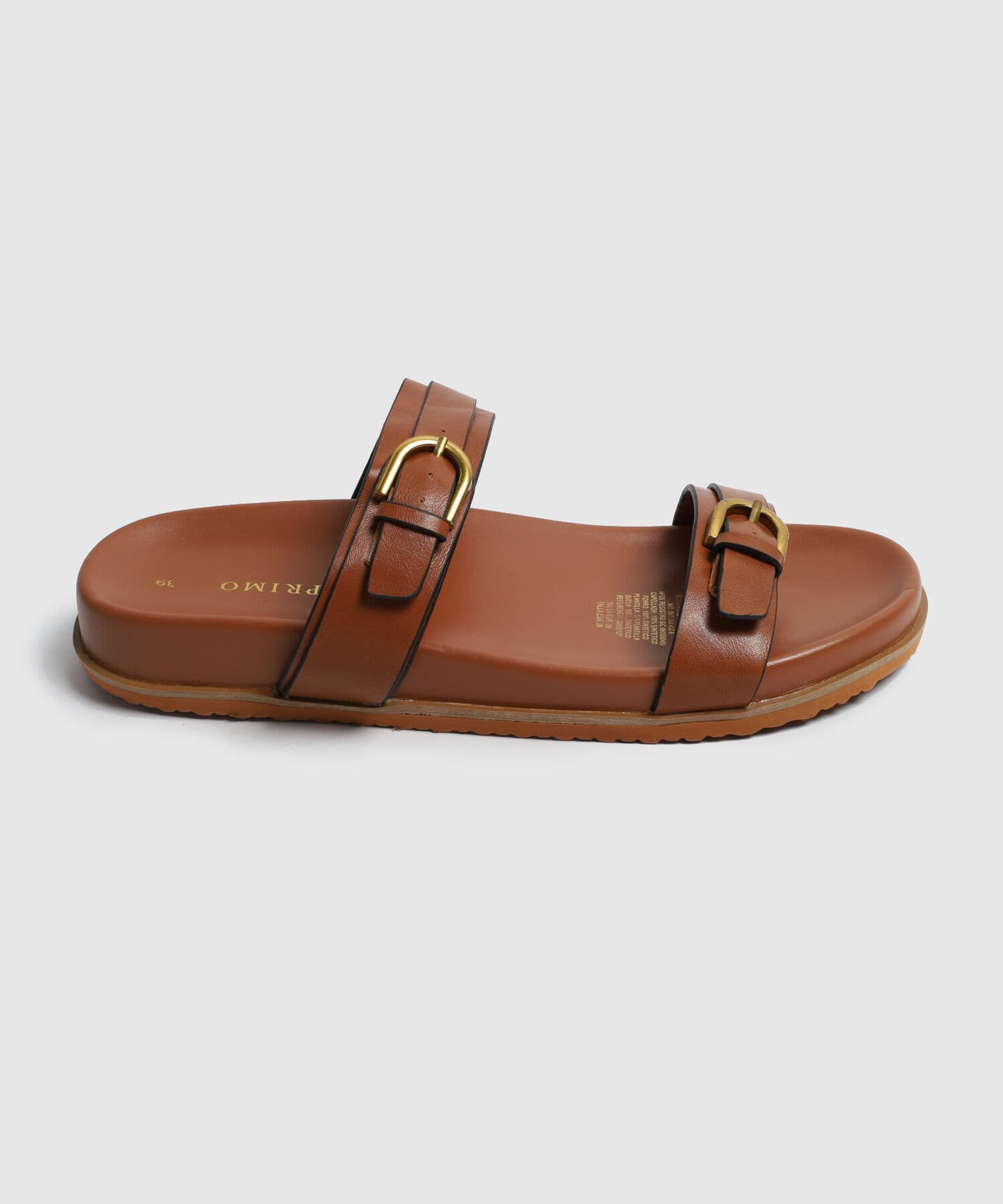 Sandalia Horizonte Fluido café para mujer, vista principal