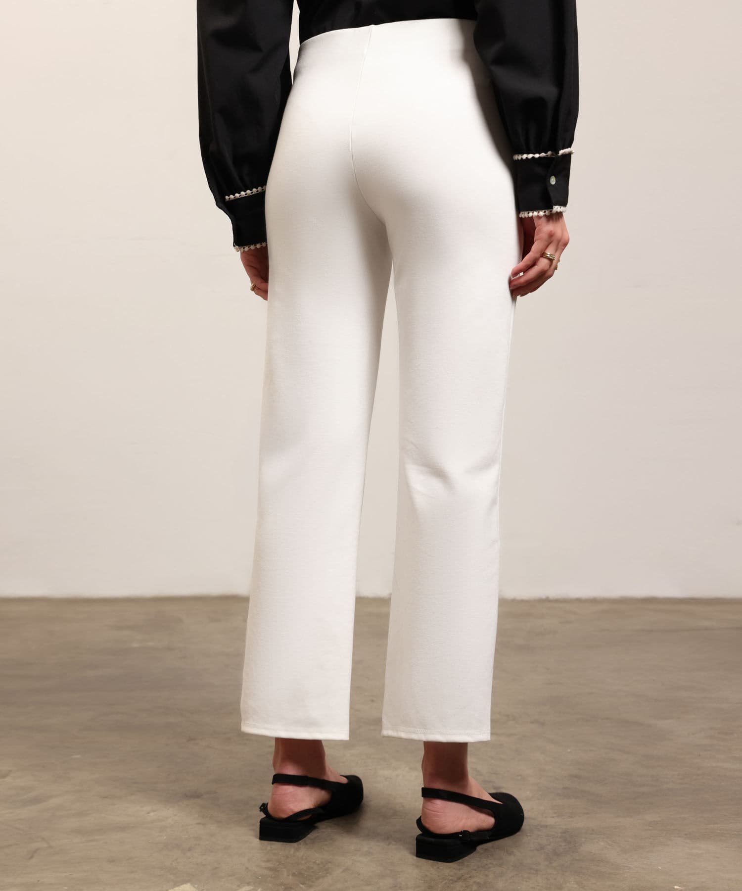 Pantalón Tierra de Ciudad blanco para mujer, vista 4