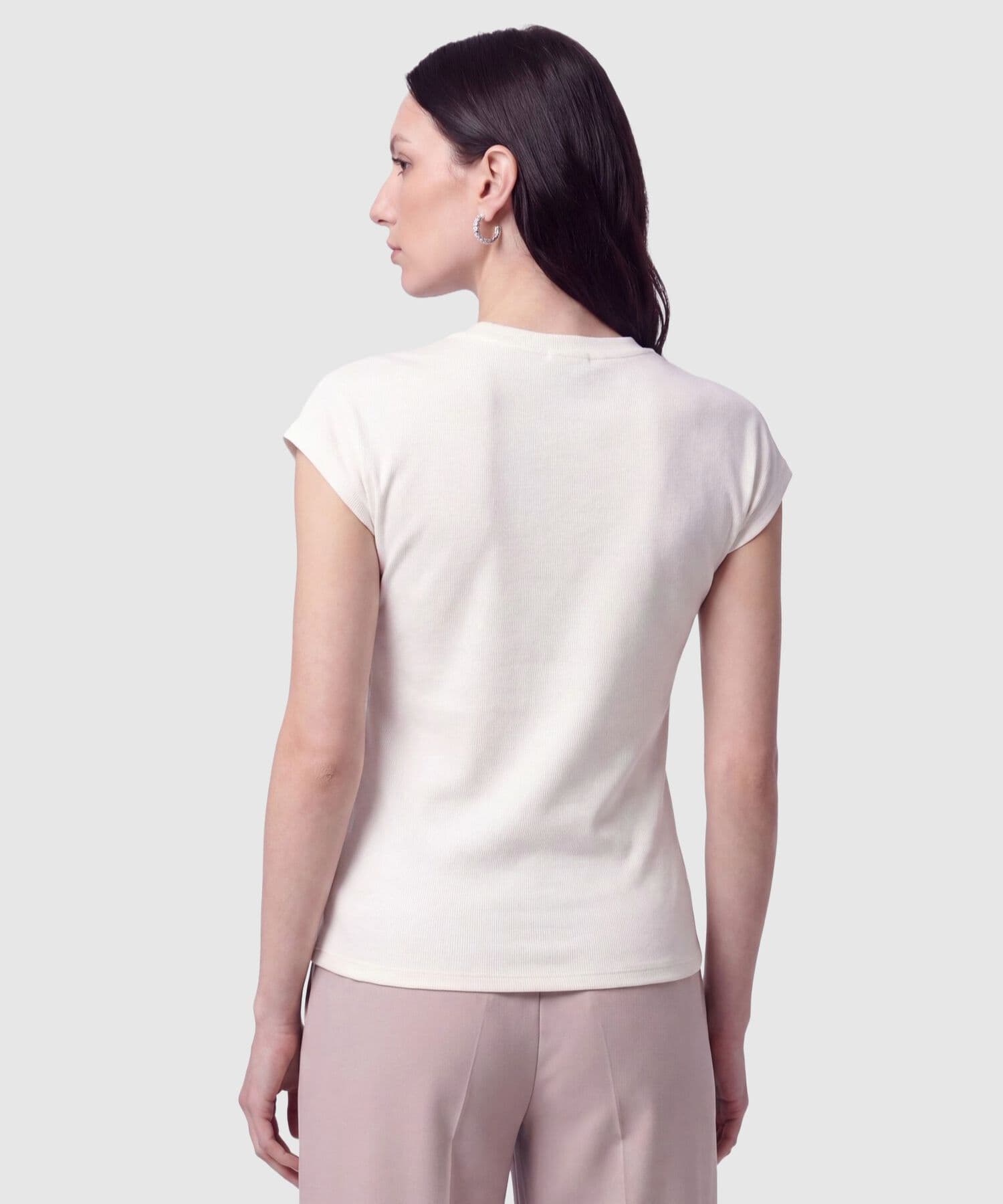 Camiseta Marea de Ciudad blanco para mujer, vista 4