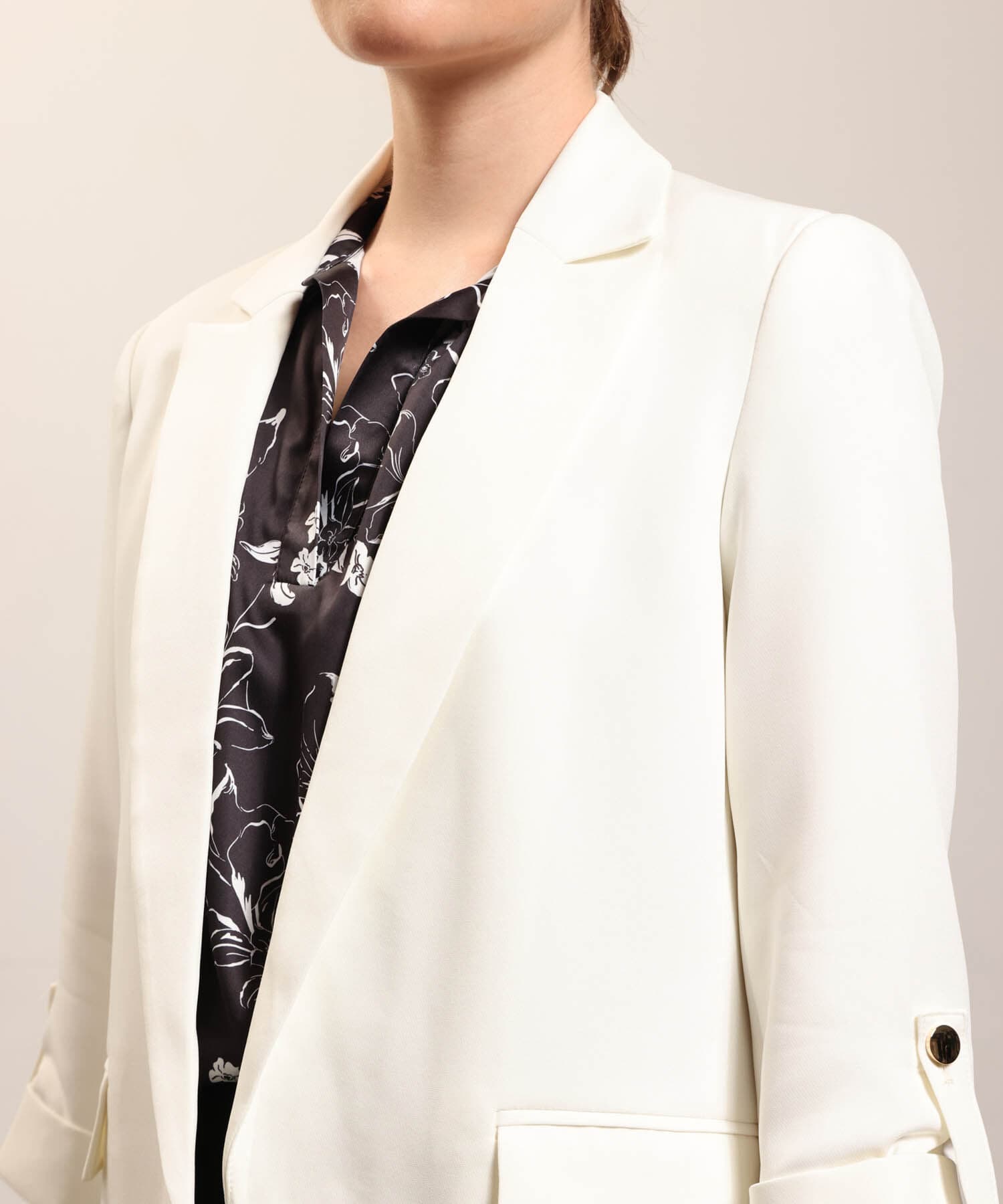 Chaqueta Río de Ciudad blanco para mujer, vista 3
