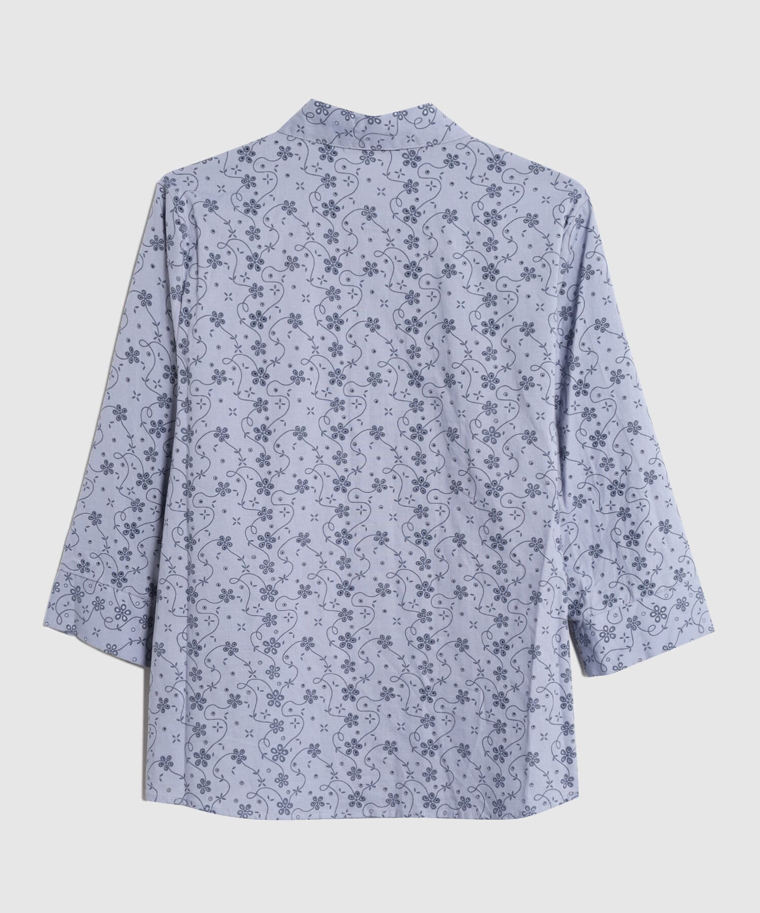 Blusa Sabana de Día azul marino para mujer, vista 3