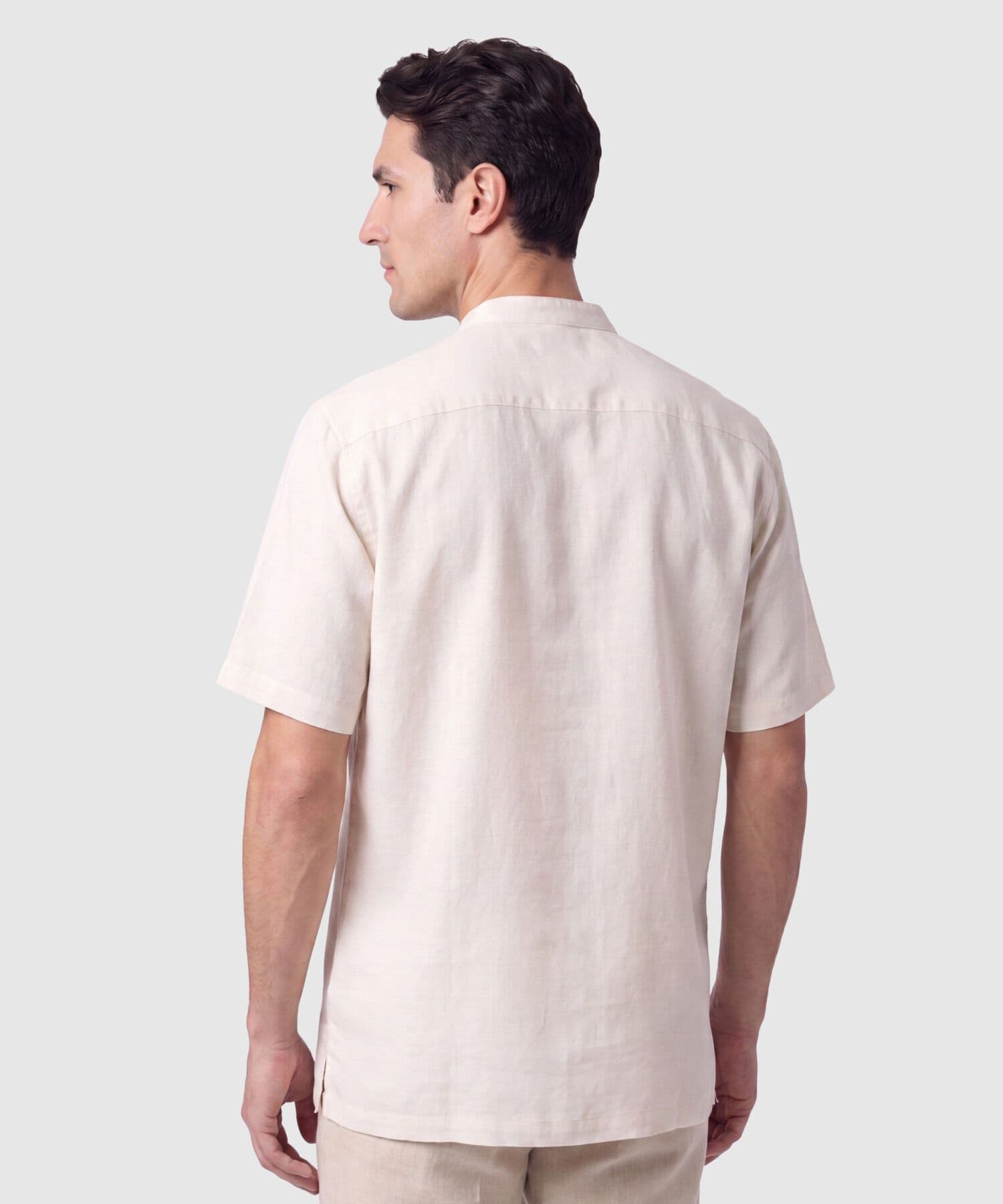 Camiseta Litoral Ligero arena para hombre, vista 4