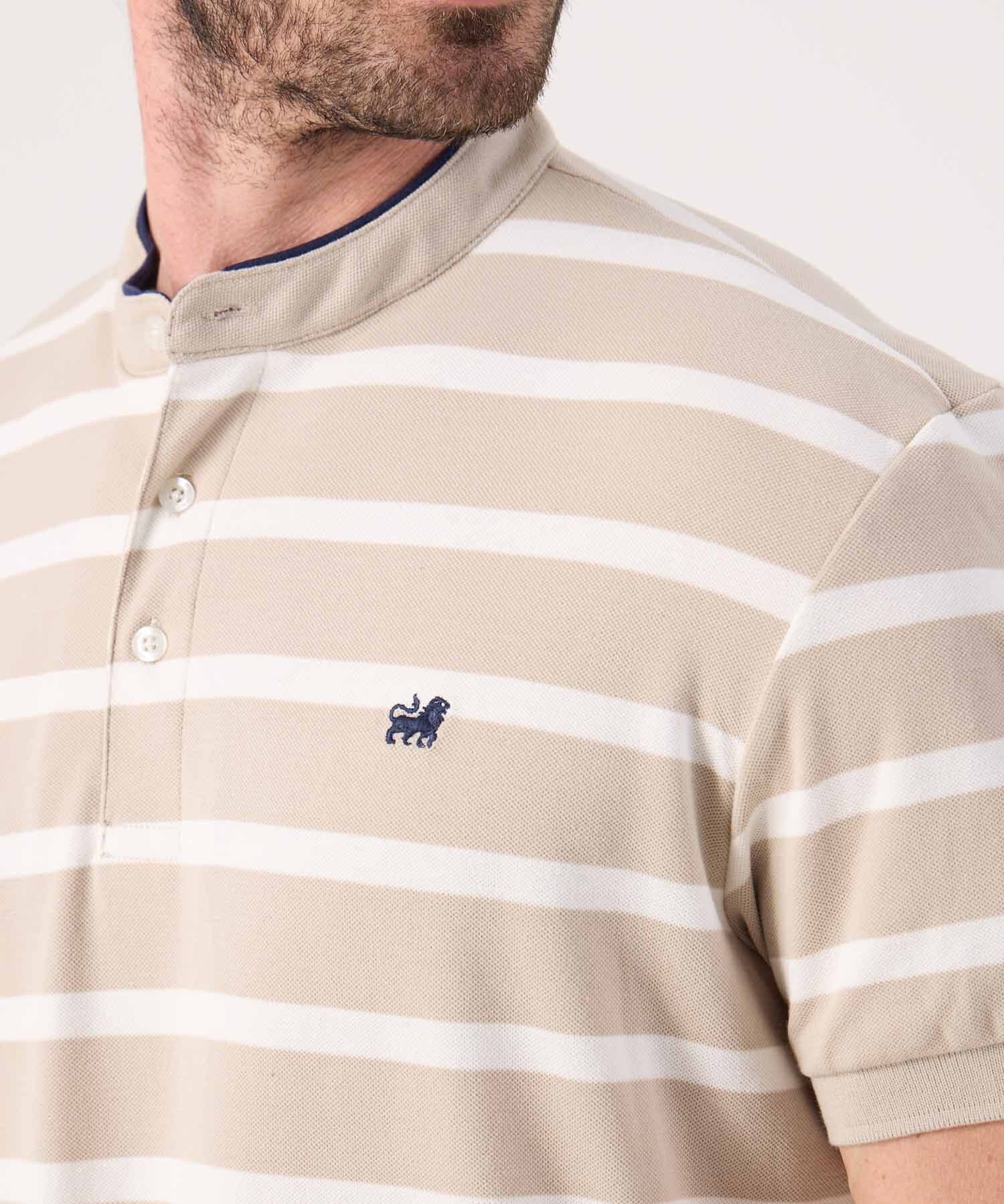 Polo Lumbre de Noche arena para hombre, vista 3