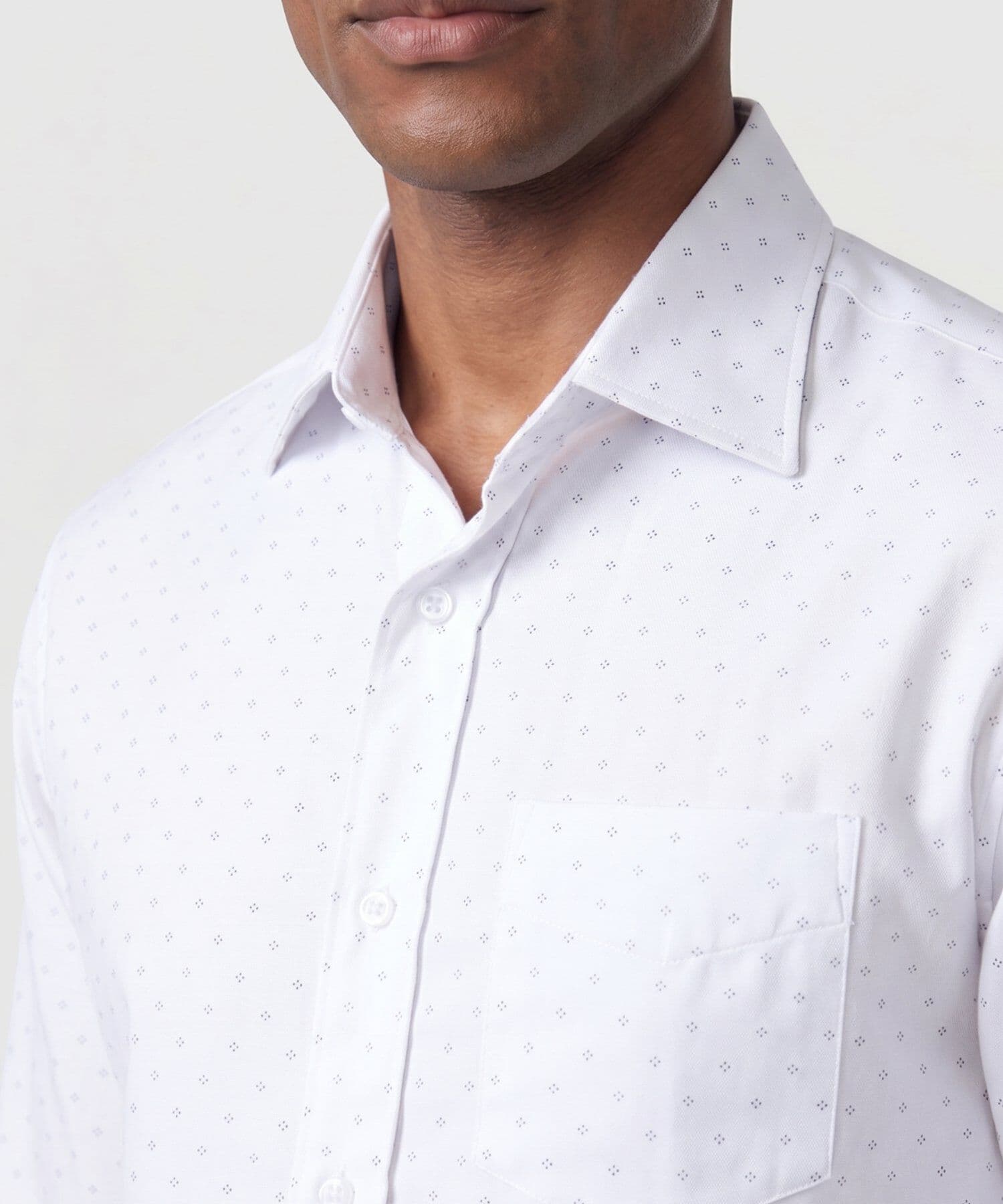 Camisa Palma Suave blanco para hombre, vista 3