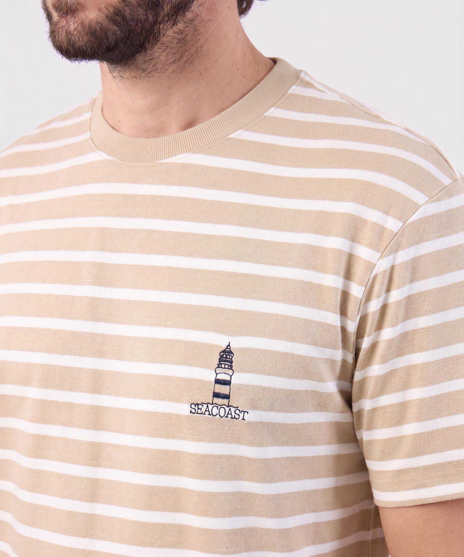 Camiseta Selva de Noche arena para hombre, vista 3