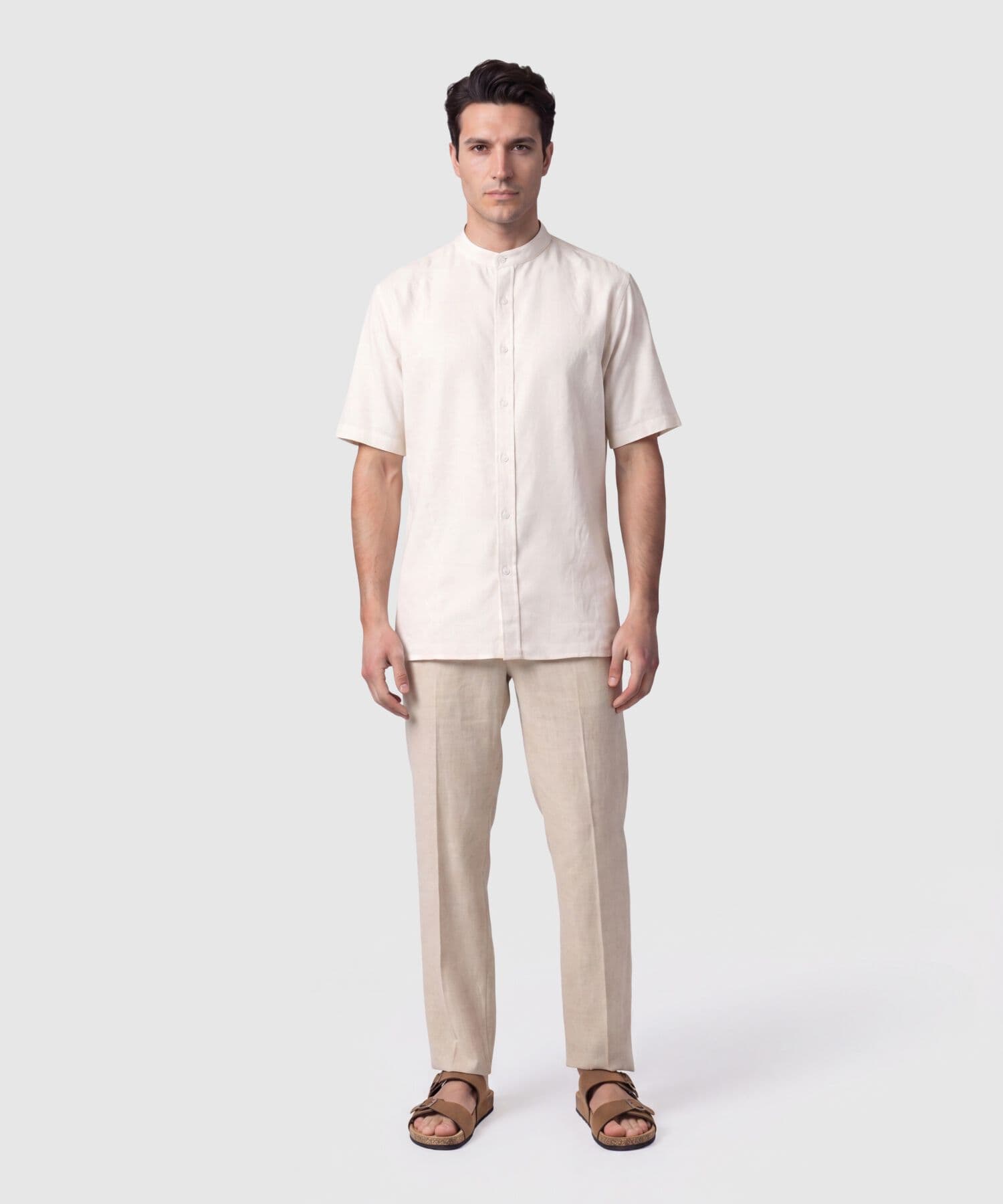 Camiseta Litoral Ligero arena para hombre, vista 2
