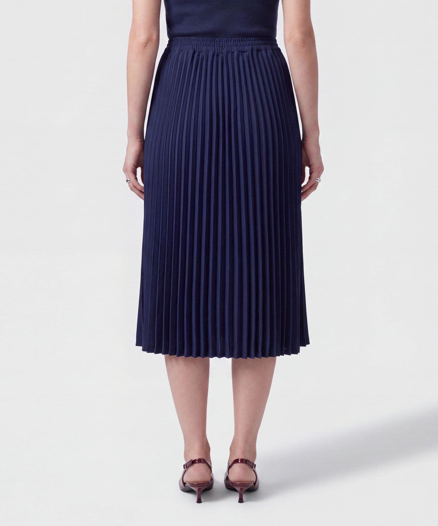 Falda Candelaria Ligero azul marino para mujer, vista 4