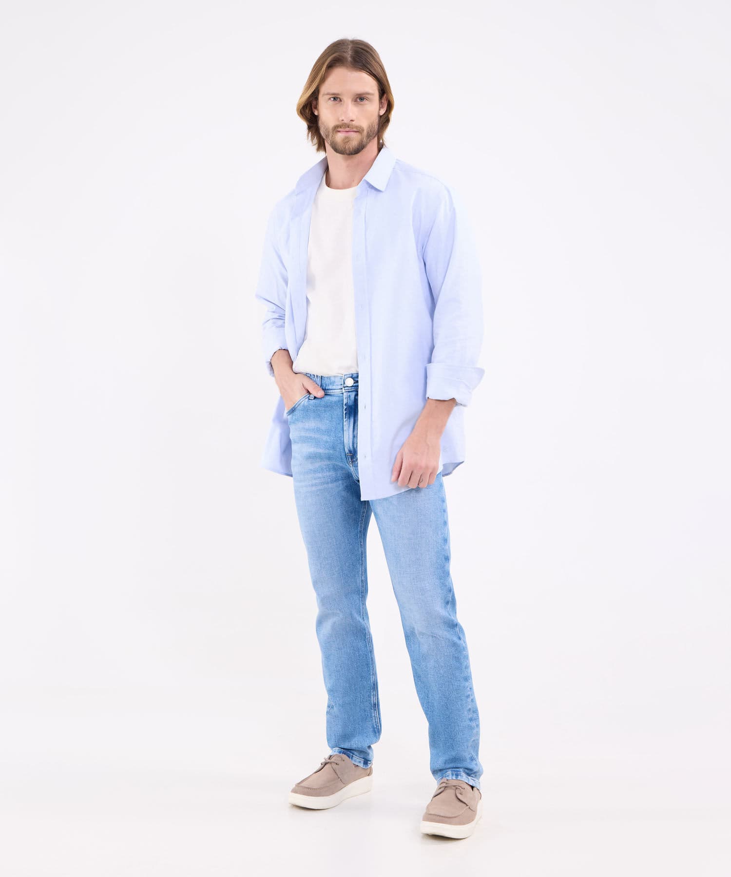 Jean Selva Edición Índigo azul marino para hombre, vista 2
