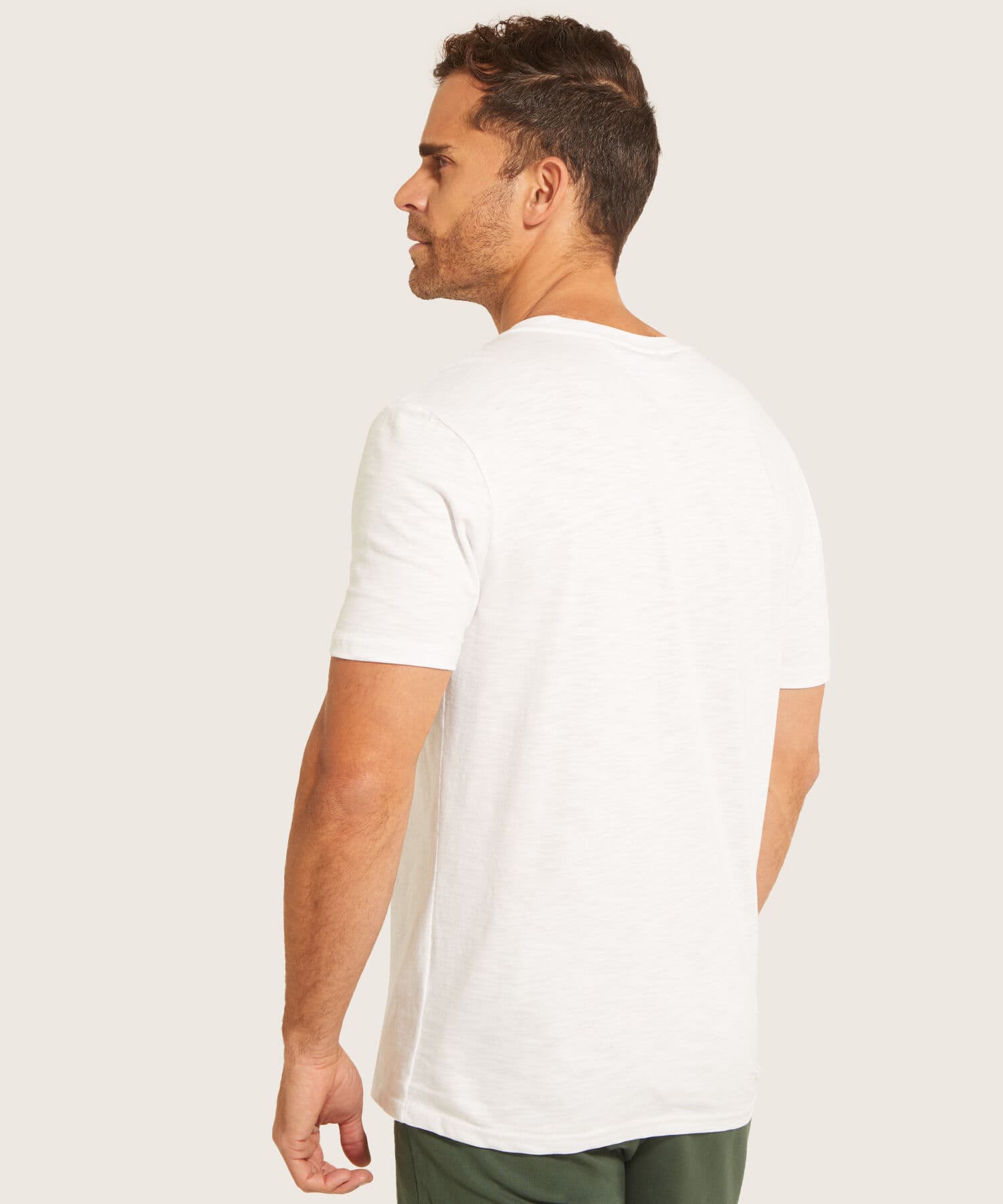 Camiseta Julieta Urbano blanco para hombre, vista 4