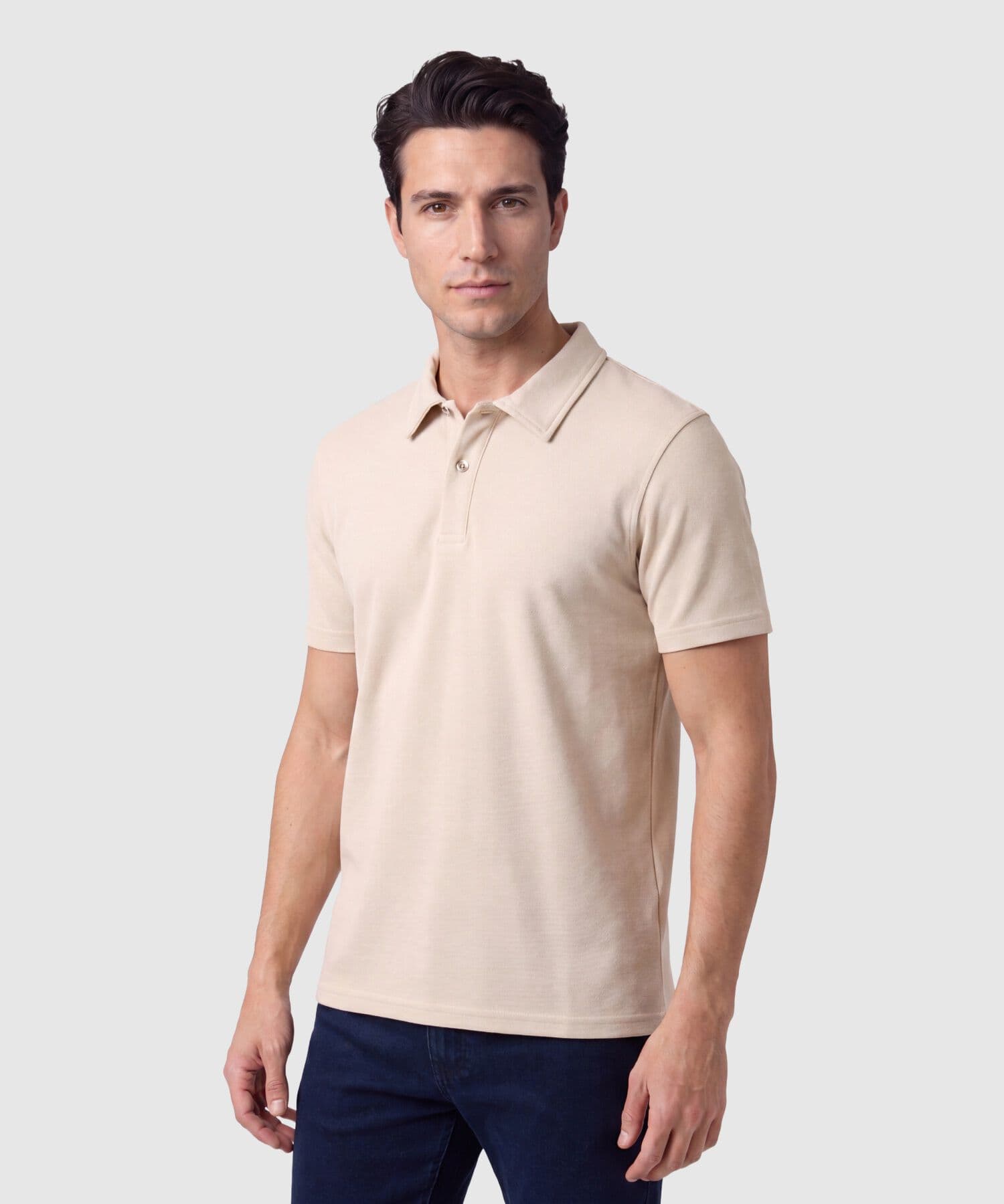 Polo Salina Ligero arena para hombre, vista principal