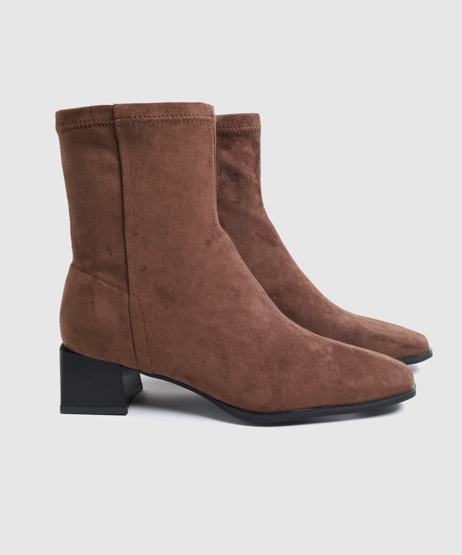 Tacón Selva Relajado café para mujer, vista 2