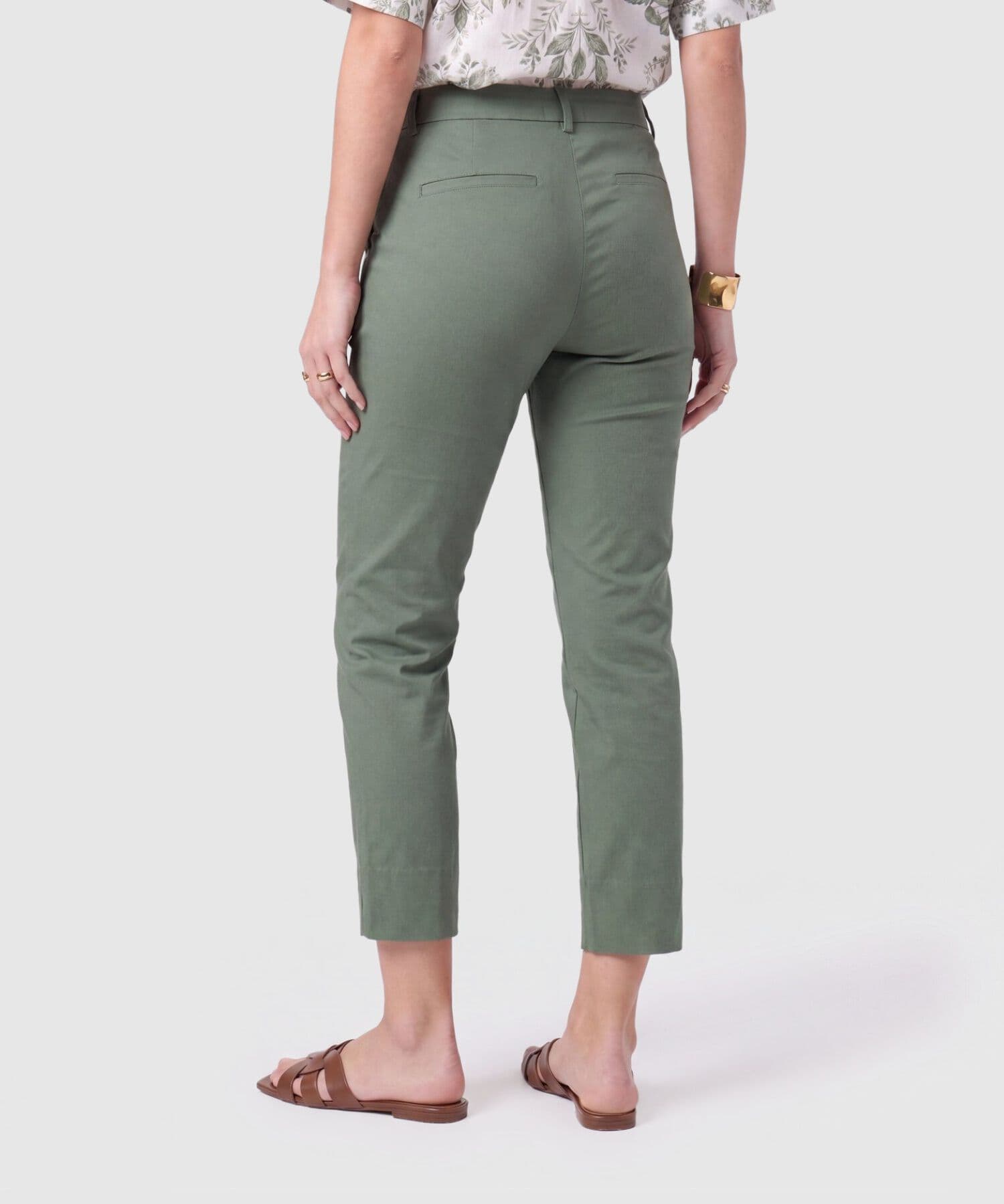 Pantalón Calima de Noche verde oliva para mujer, vista 4