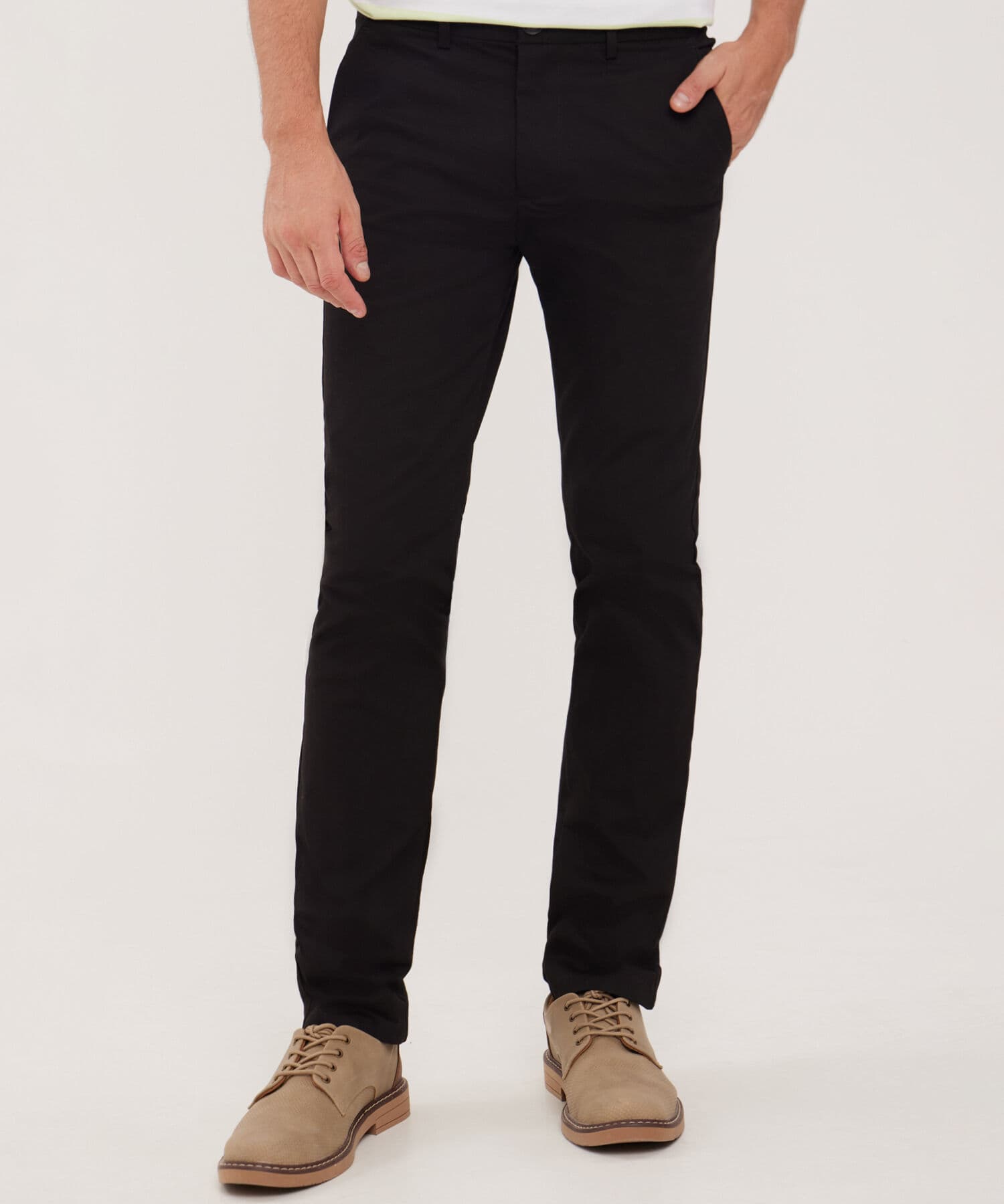 Pantalón Brisa de Día negro para hombre, vista 2