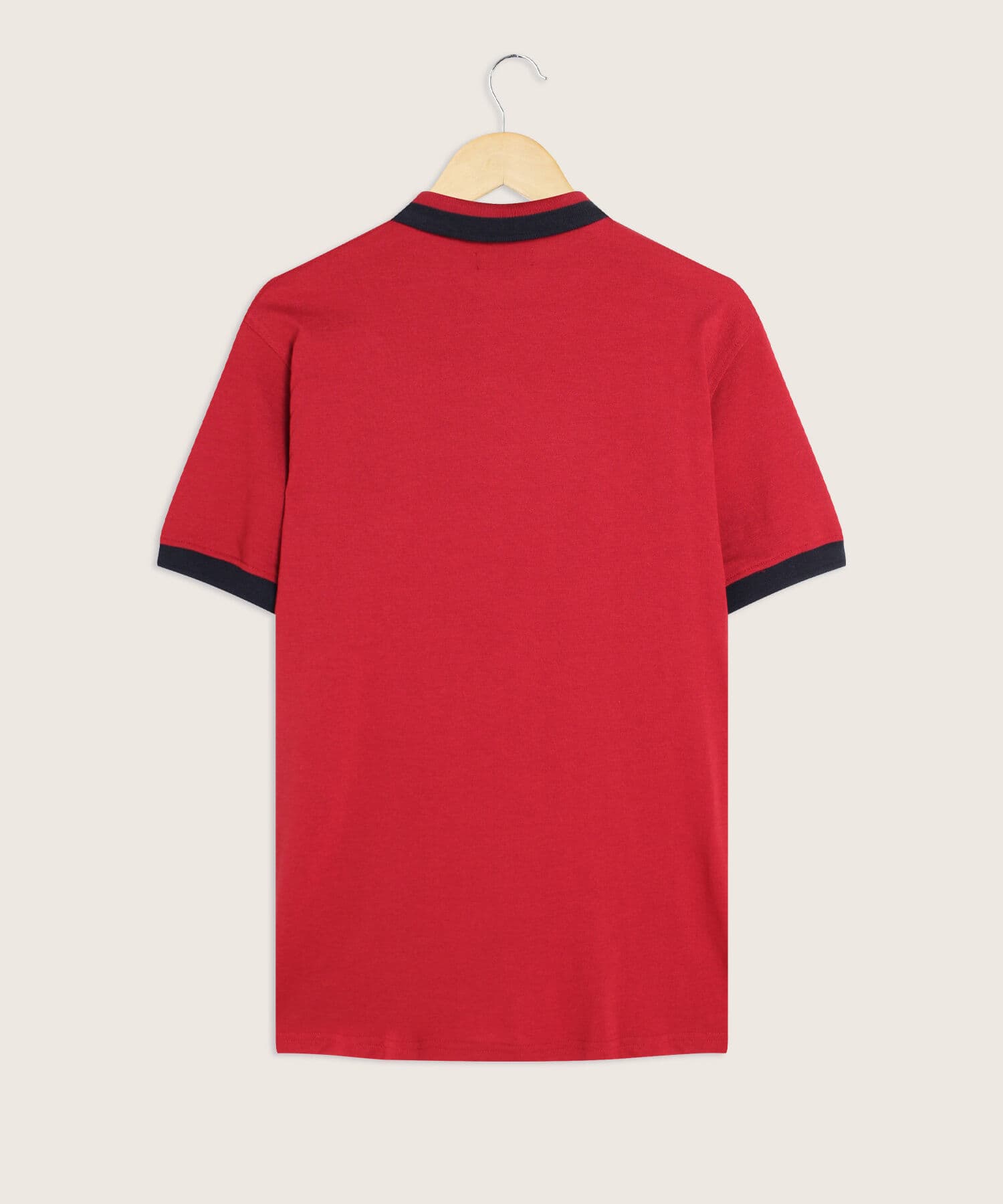 Polo Salina de Ciudad rojo granada para hombre, vista 3