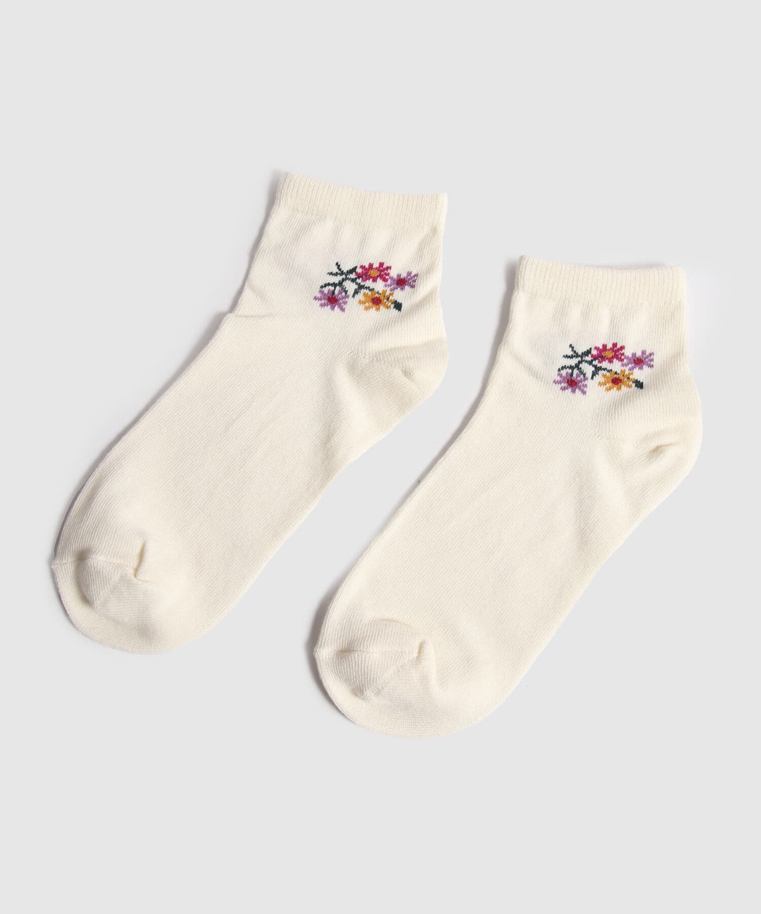 Medias Lumbre Esencial marfil para mujer, vista 3