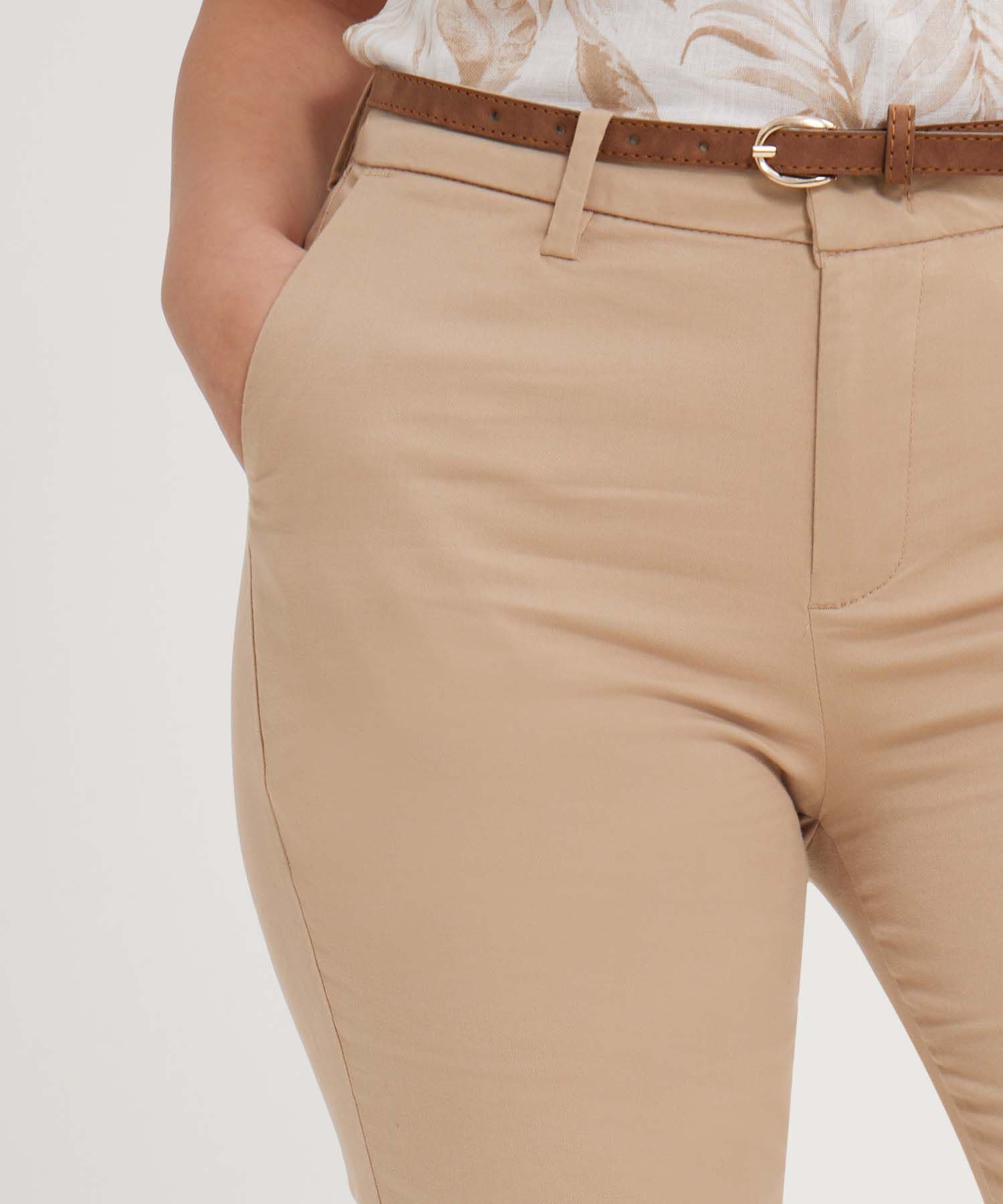 Pantalón Valle Urbano café para mujer, vista 3