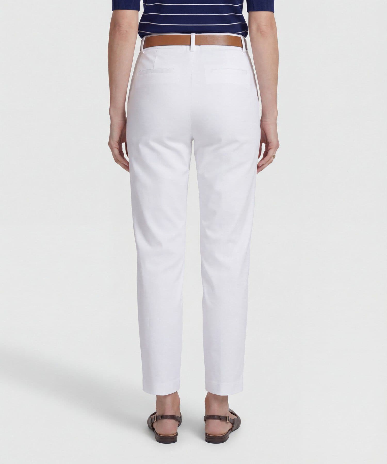 Pantalón Sierra de Ciudad blanco para mujer, vista 4