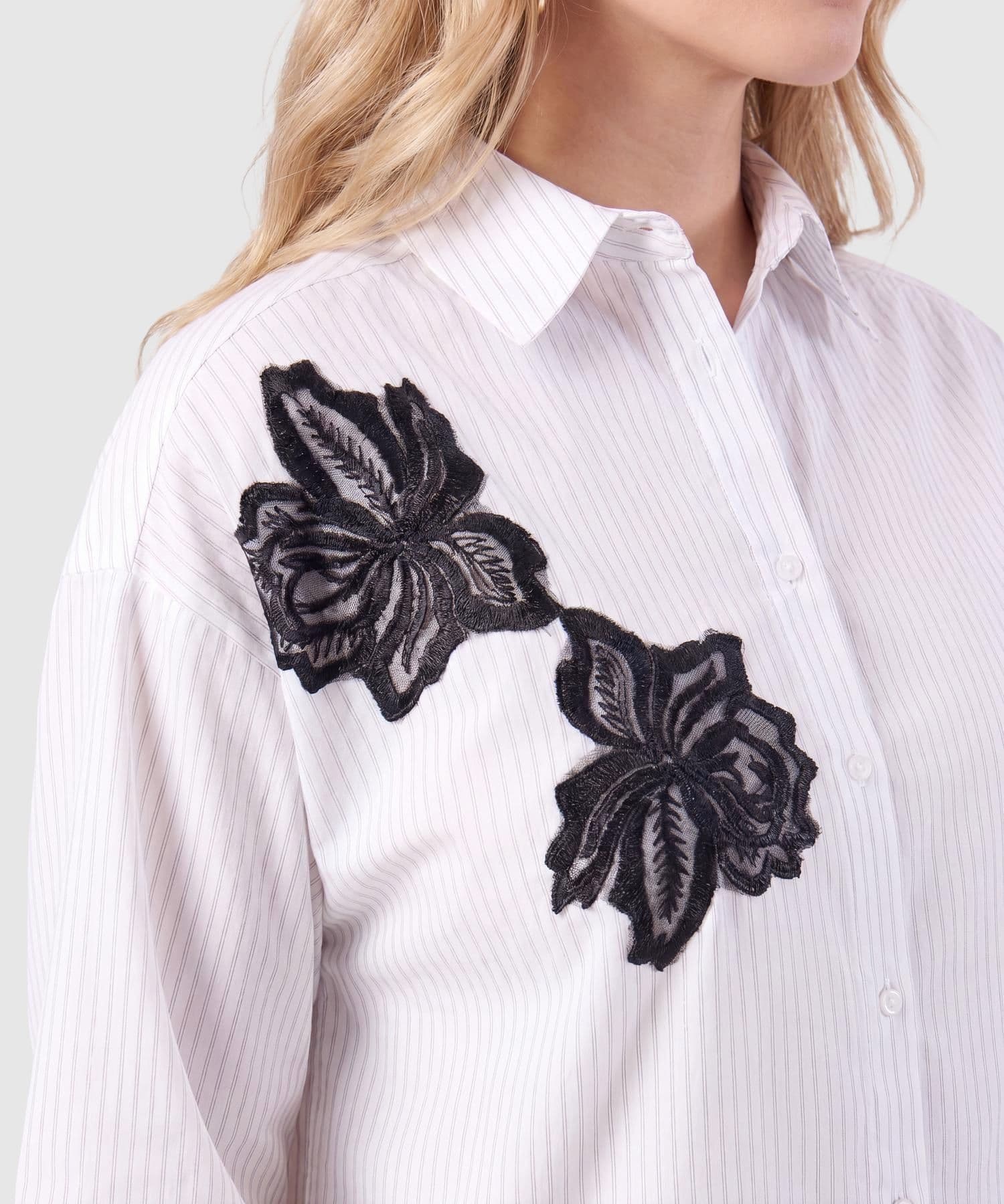 Camisa Lumbre Natural blanco para mujer, vista 3