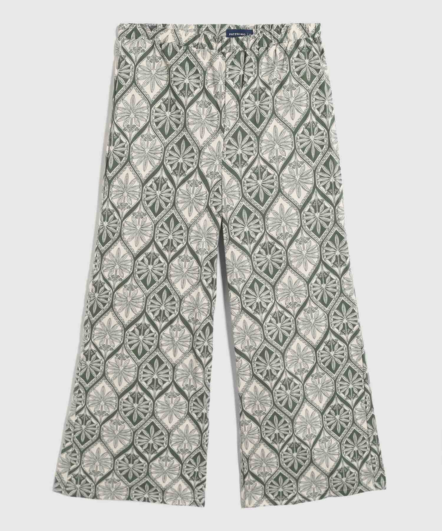 Pantalón Orquídea Edición Índigo verde oliva para mujer, vista principal