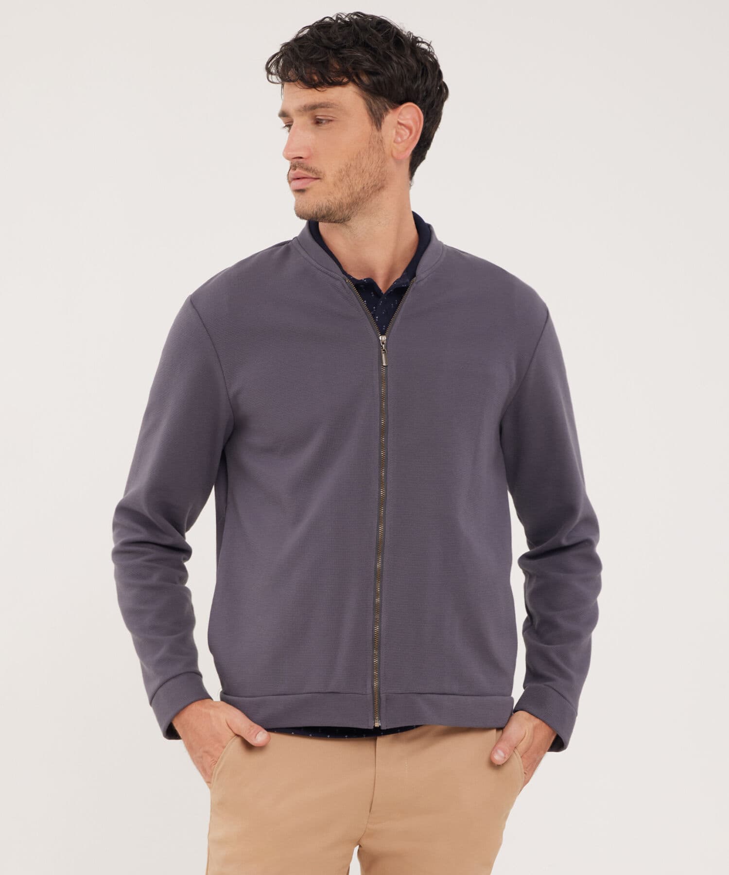 Buzo Serena Clásico azul marino para hombre, vista principal