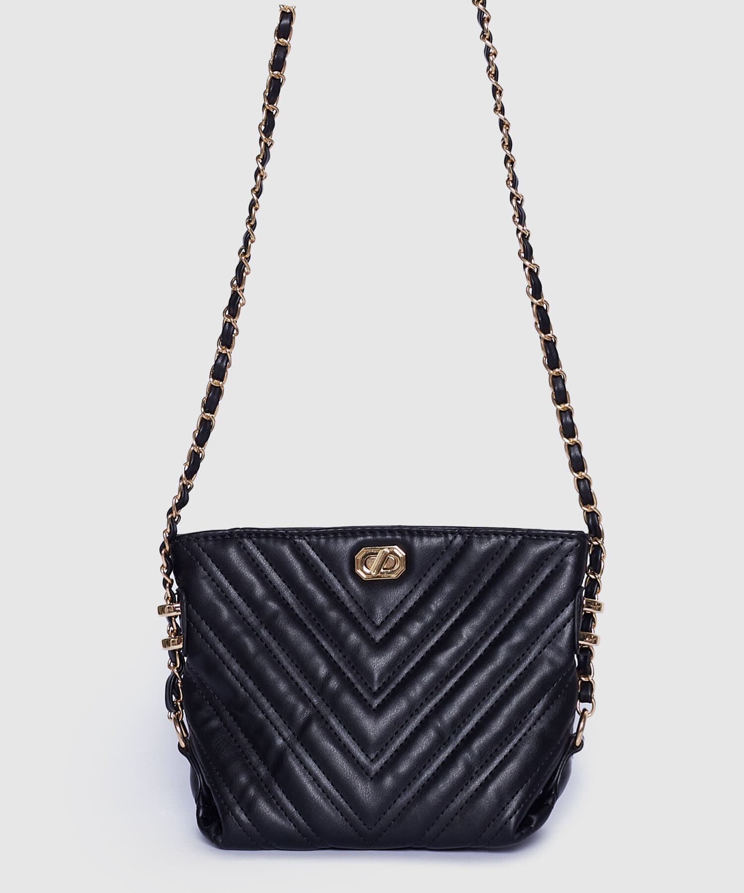Bolso Azahar Contemporáneo negro para mujer, vista 3