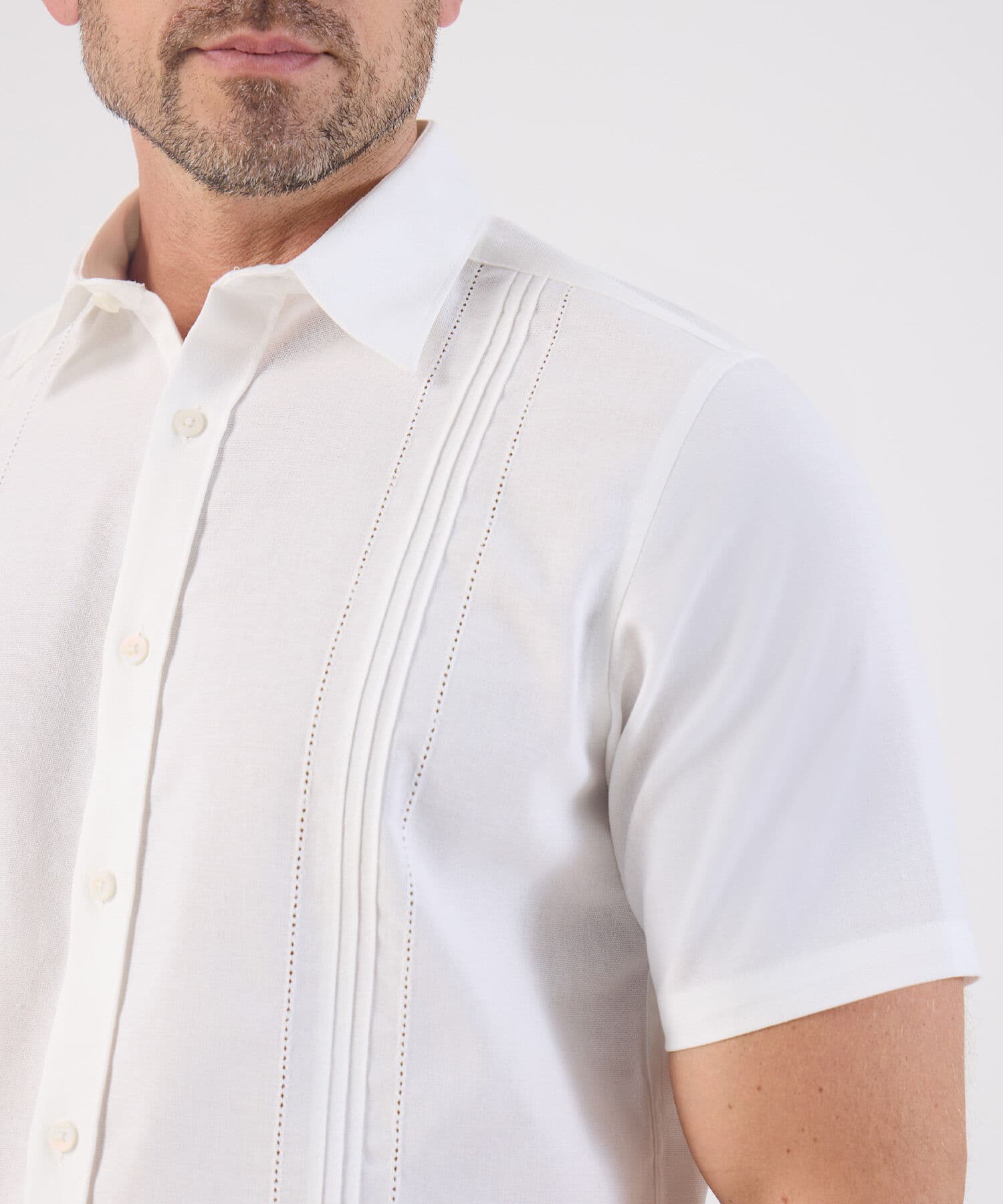 Camisa Marea de Viaje blanco para hombre, vista 3