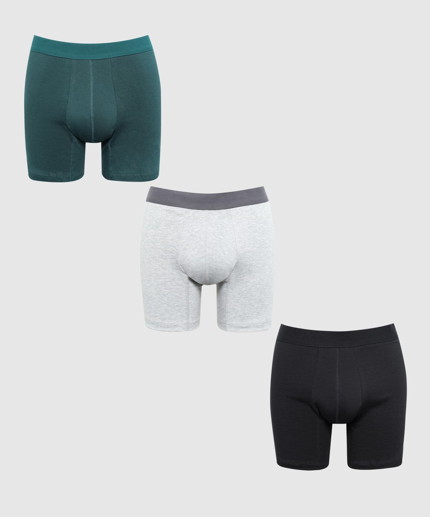 Ropa interior Valle Esencial gris humo para hombre, vista principal