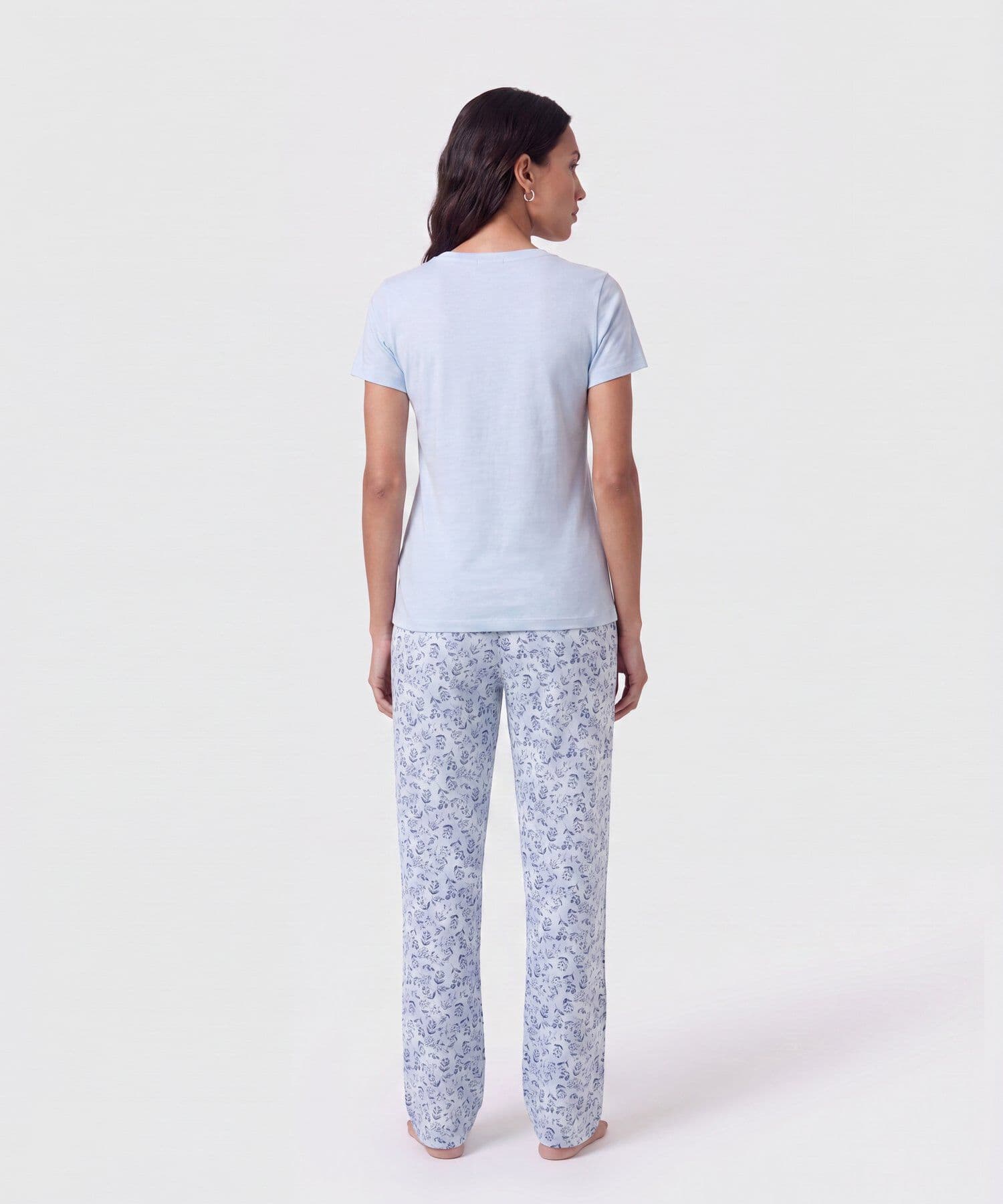 Camiseta Valle Urbano azul marino para mujer, vista 4